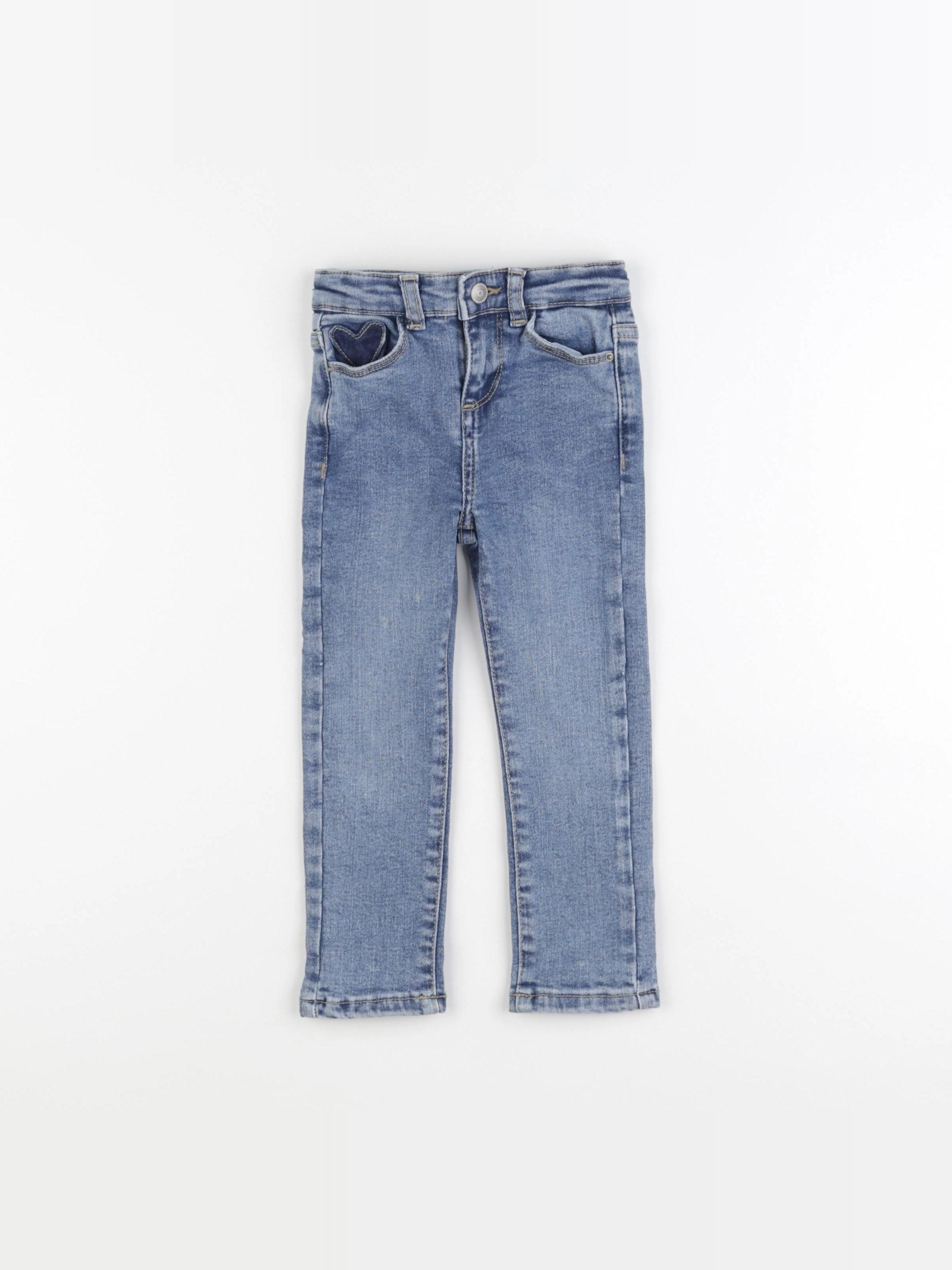 Vertbaudet - jean bleu - 3 ans