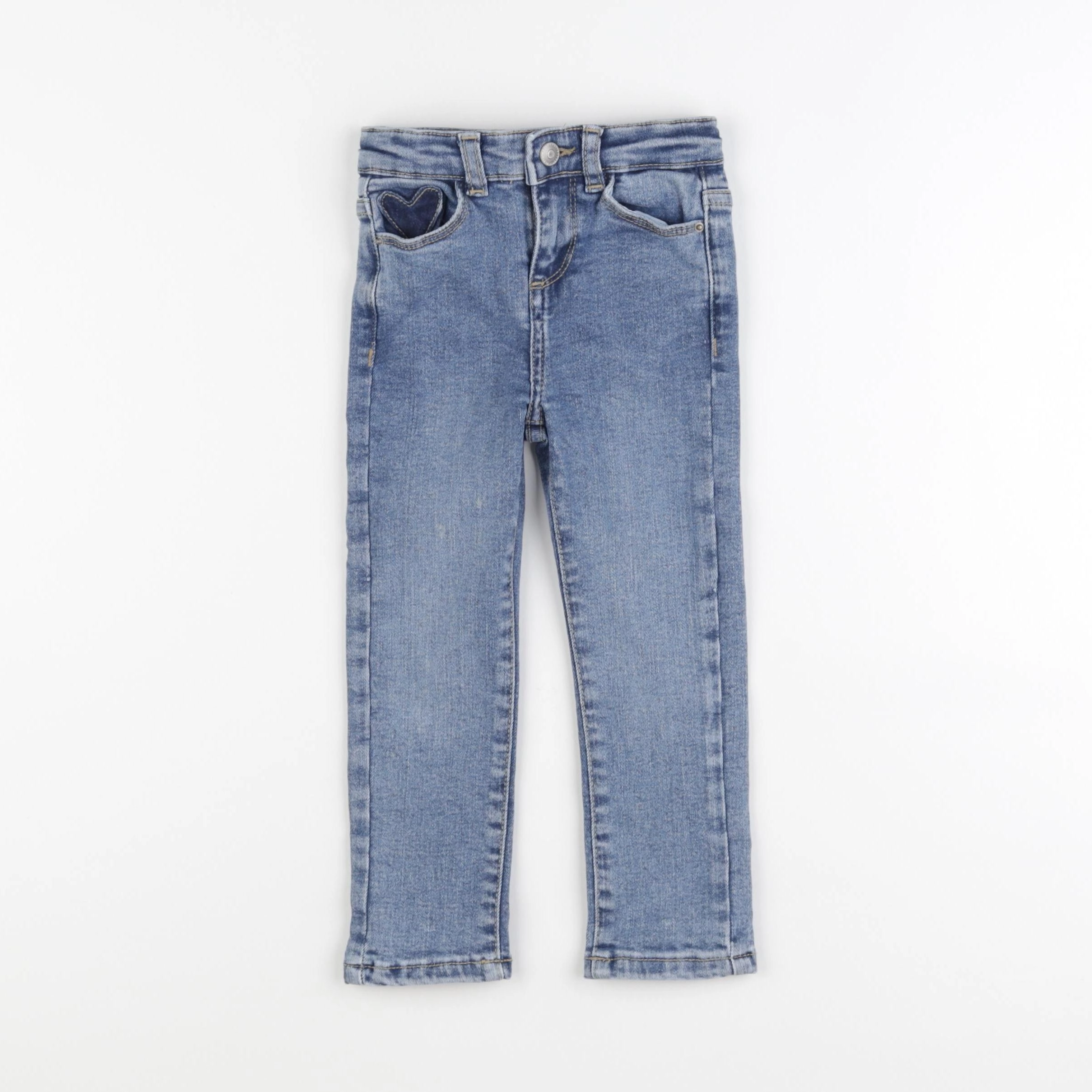 Vertbaudet - jean bleu - 3 ans