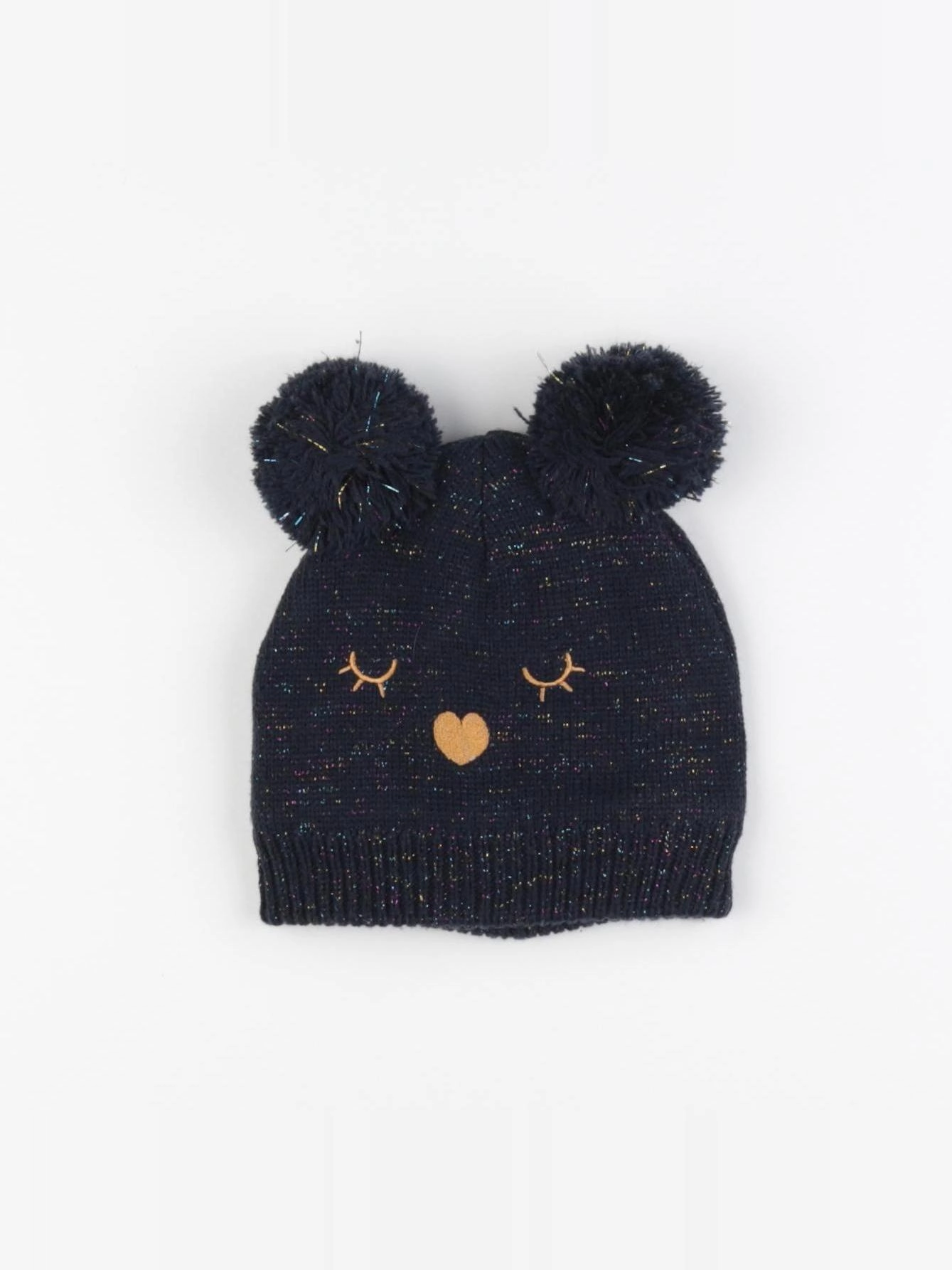 Vertbaudet - bonnet bleu - 4/6 ans