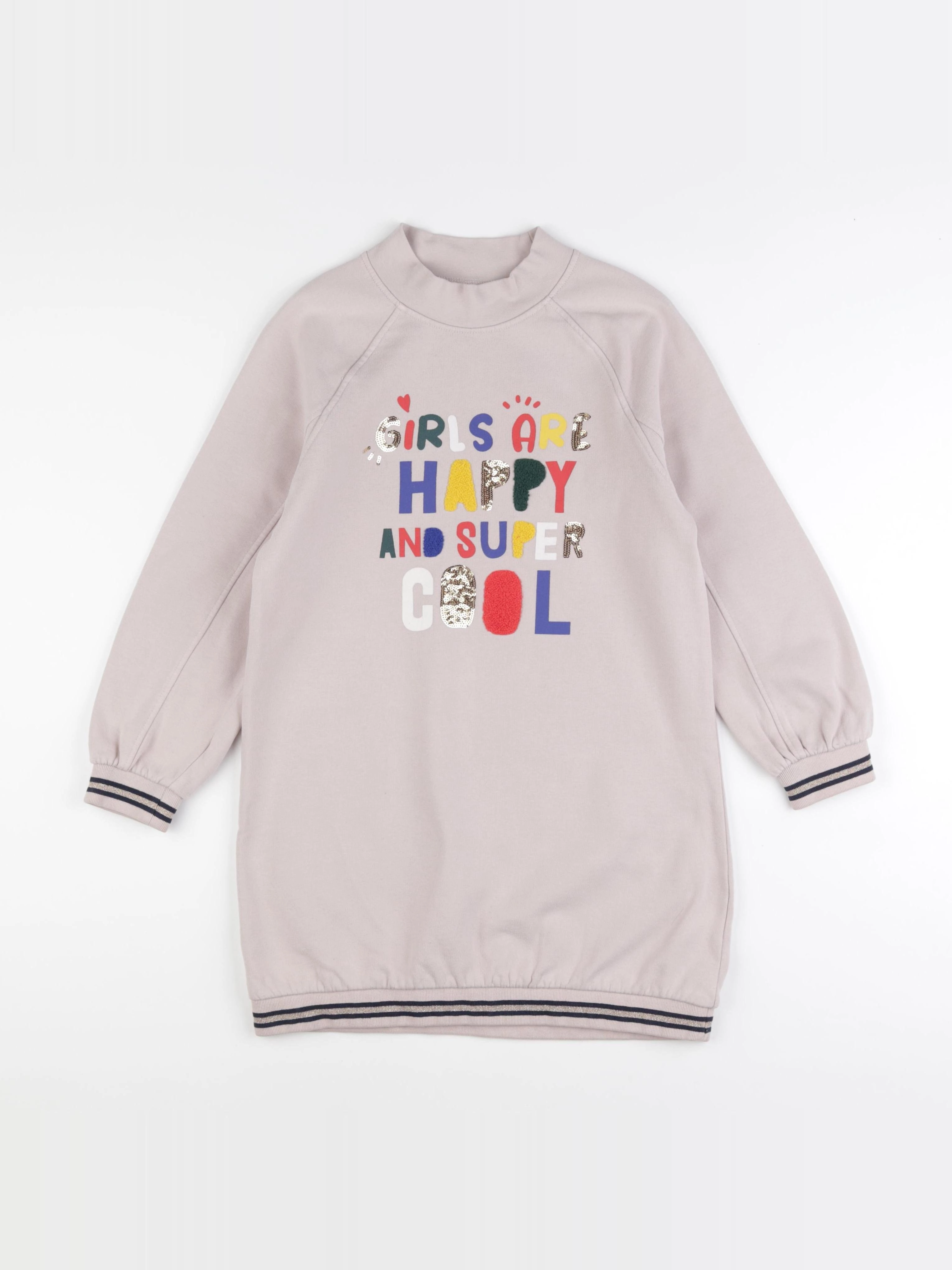 Vertbaudet - robe multicolore - 10 ans