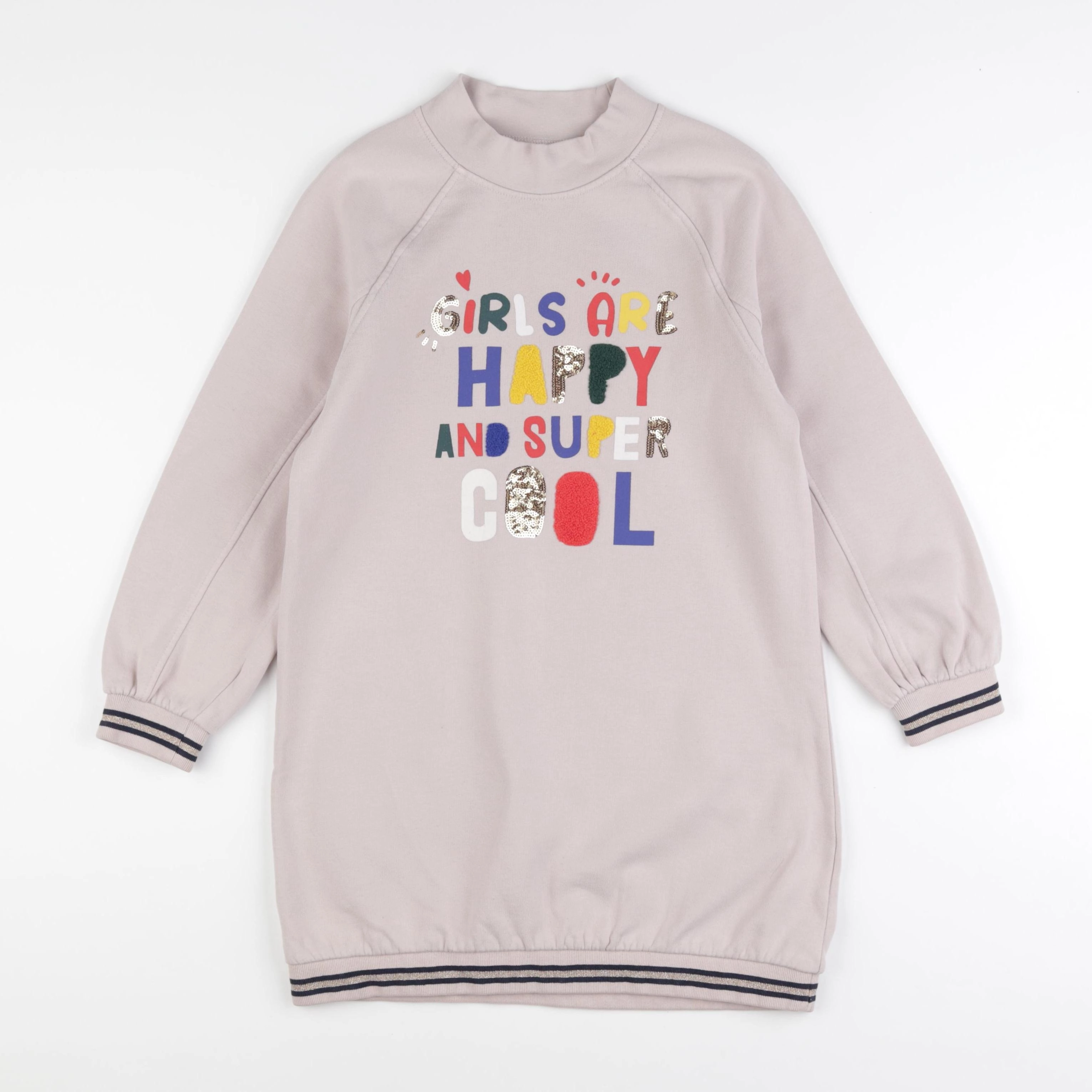 Vertbaudet - robe multicolore - 10 ans