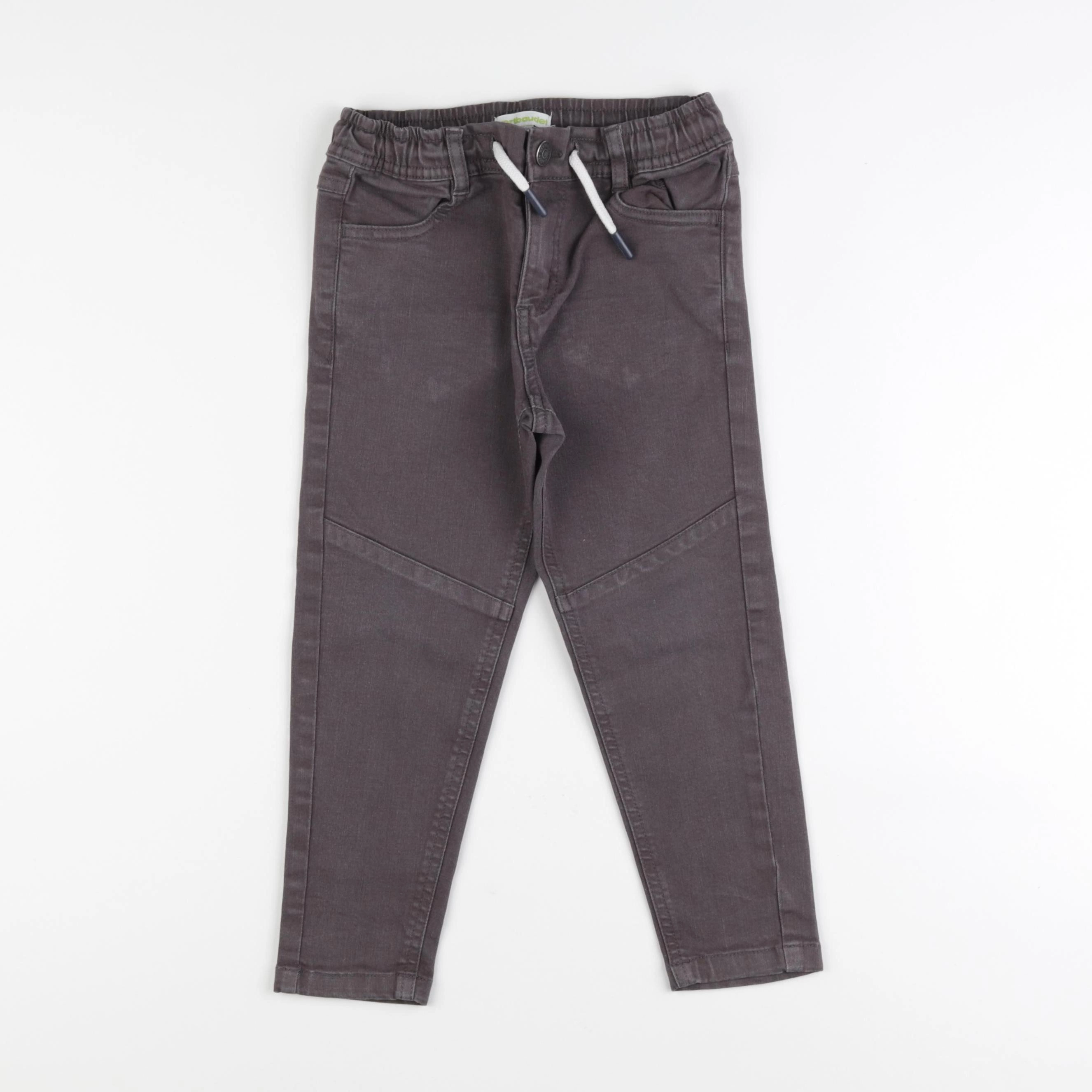 Vertbaudet - pantalon marron - 4 ans