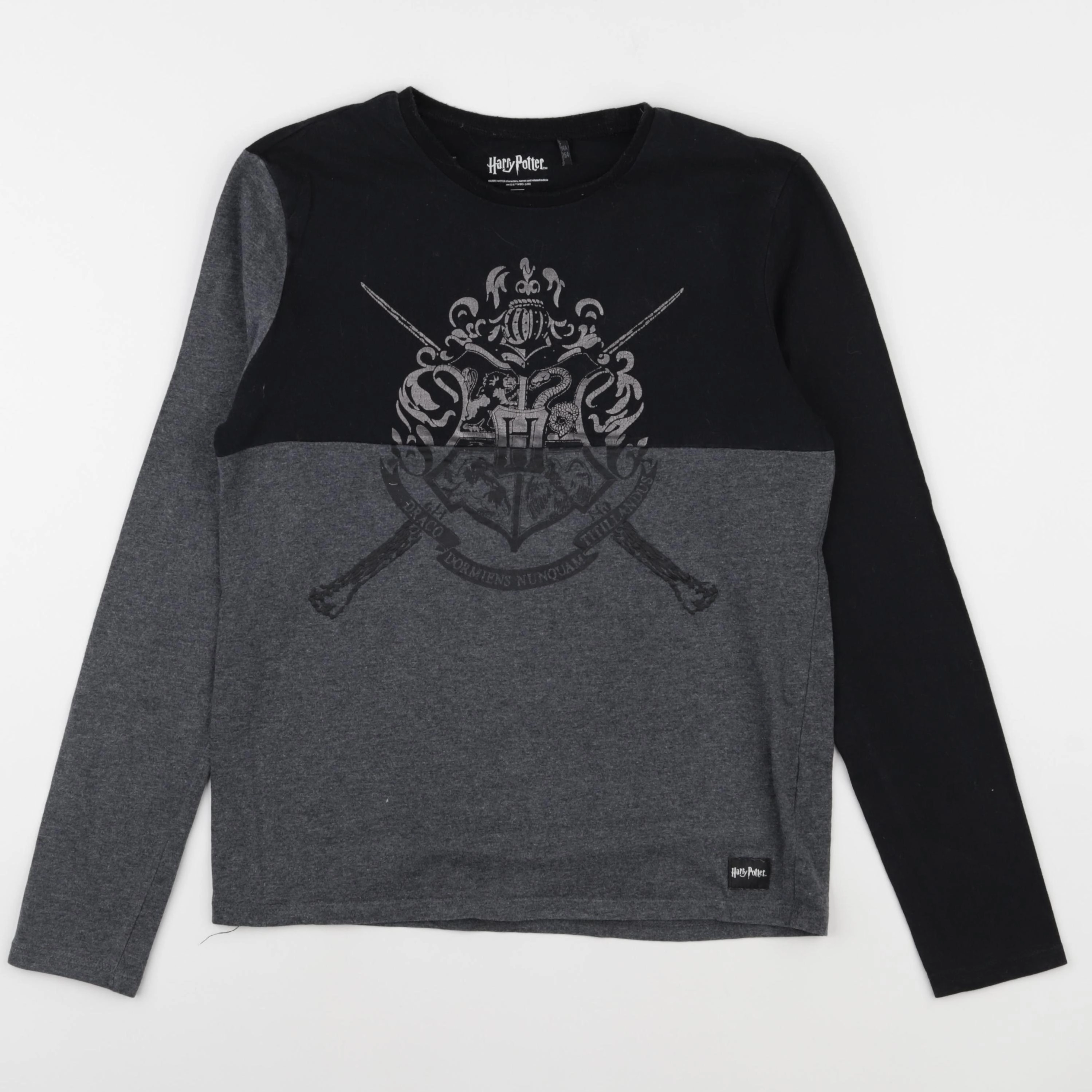 IKKS - tee-shirt gris, noir - 14 ans