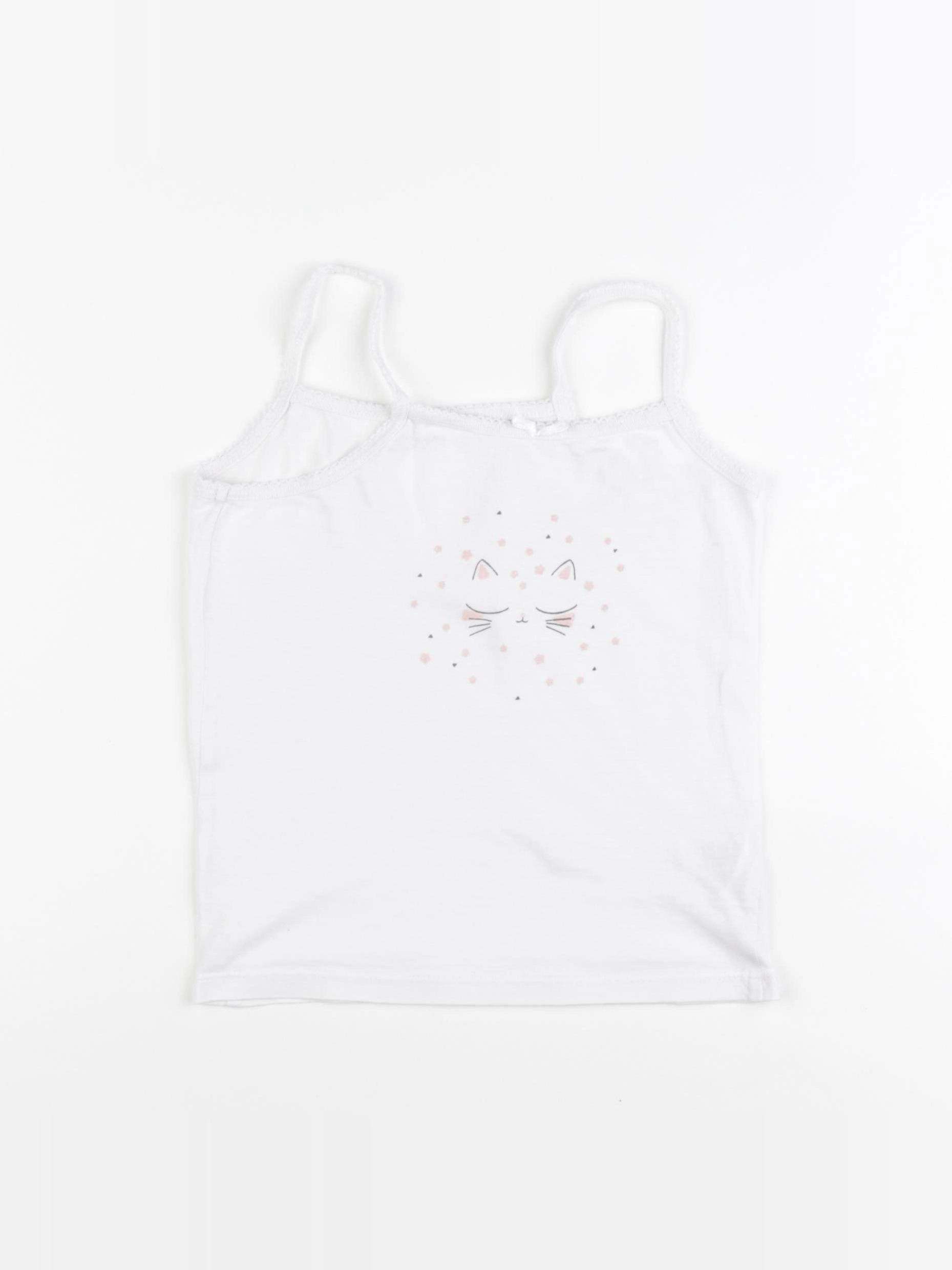 Vertbaudet - maillot de corps blanc - 8 ans