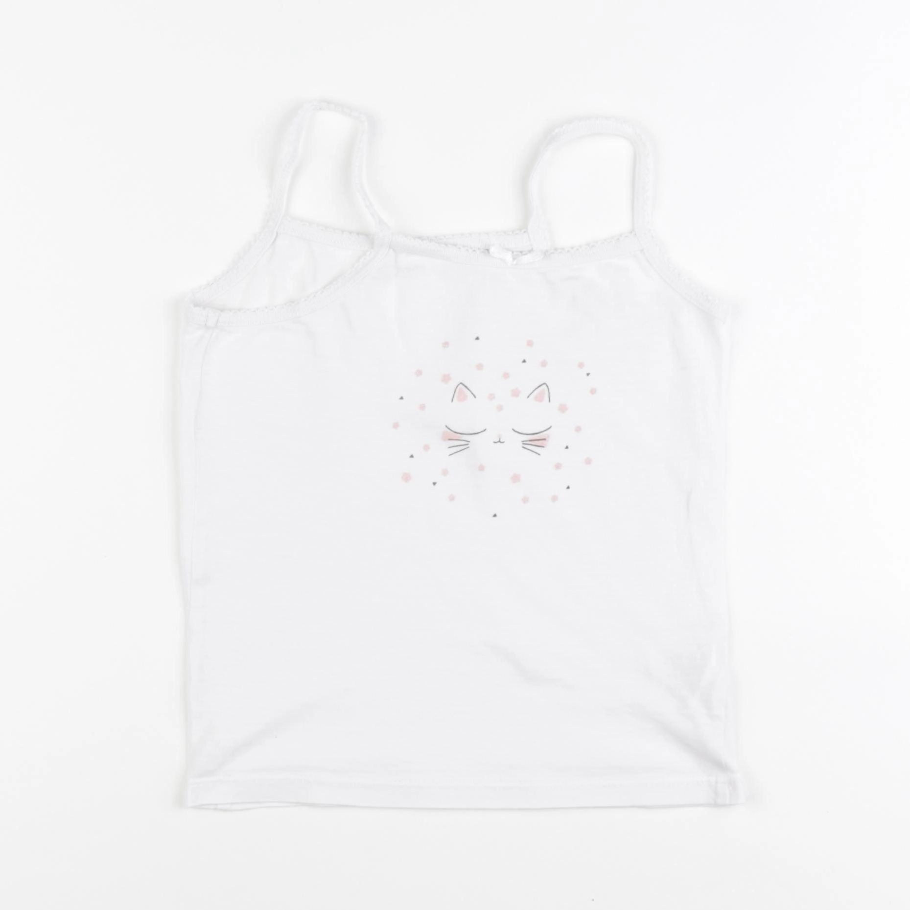 Vertbaudet - maillot de corps blanc - 8 ans