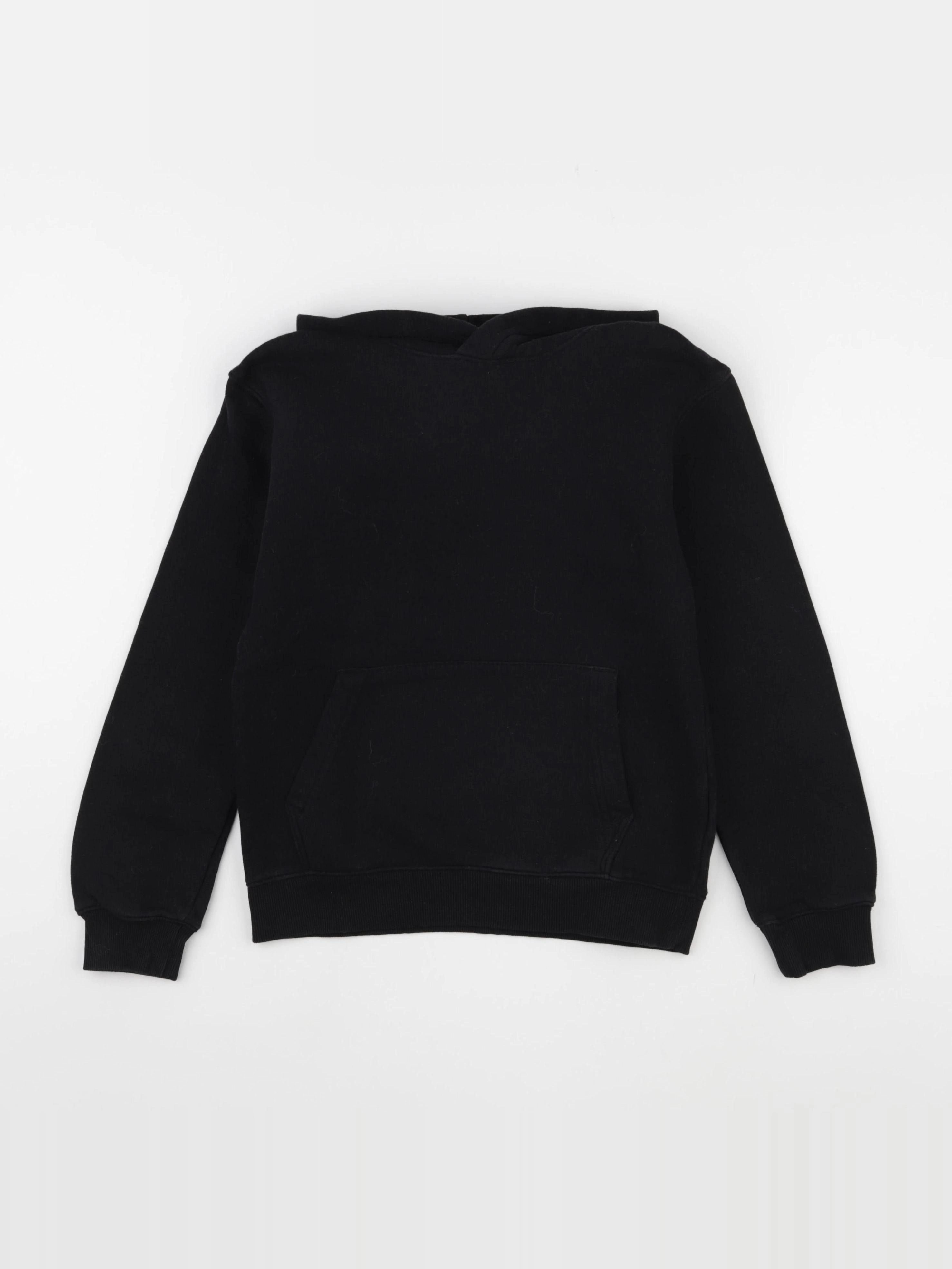 H&M - sweat noir - 8/10 ans