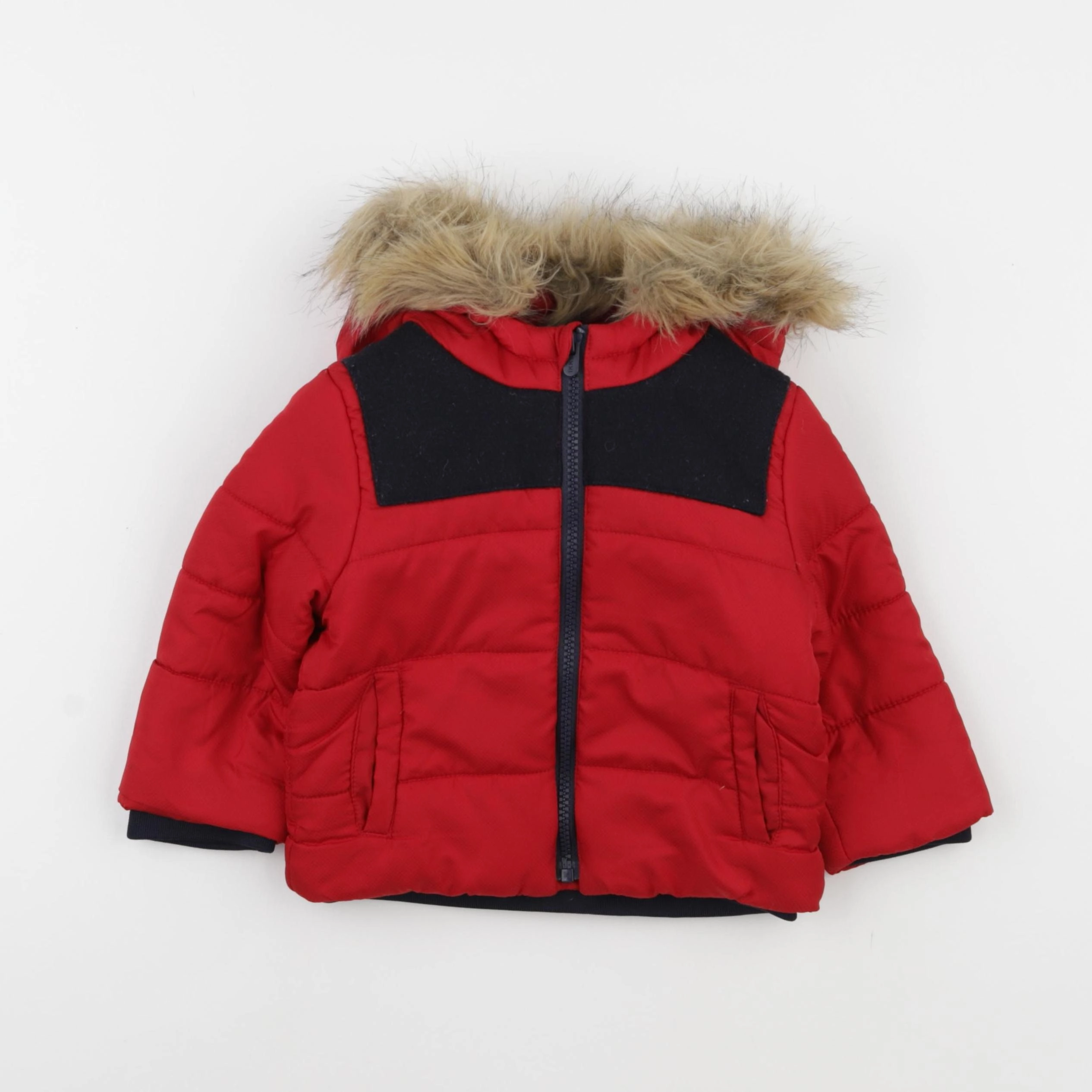 IKKS - doudoune rouge - 18 mois