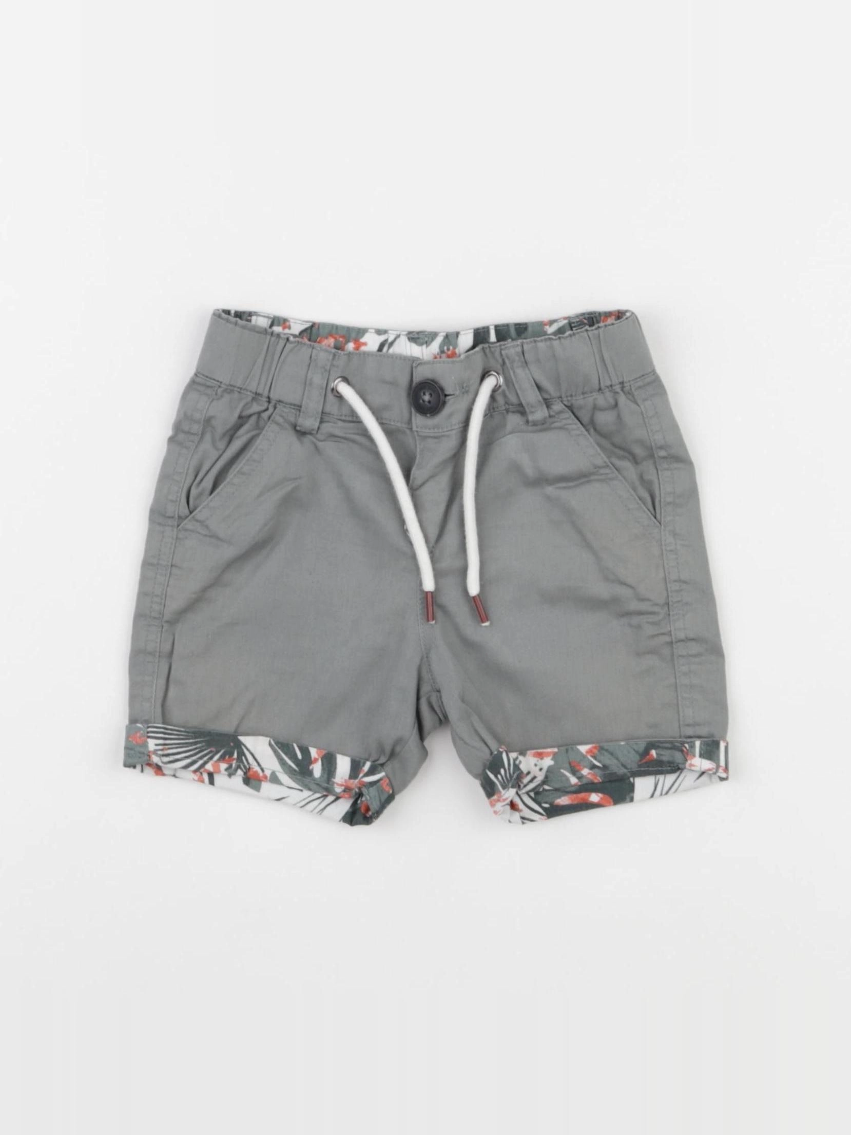IKKS - short réversible vert, multicolore - 12 mois