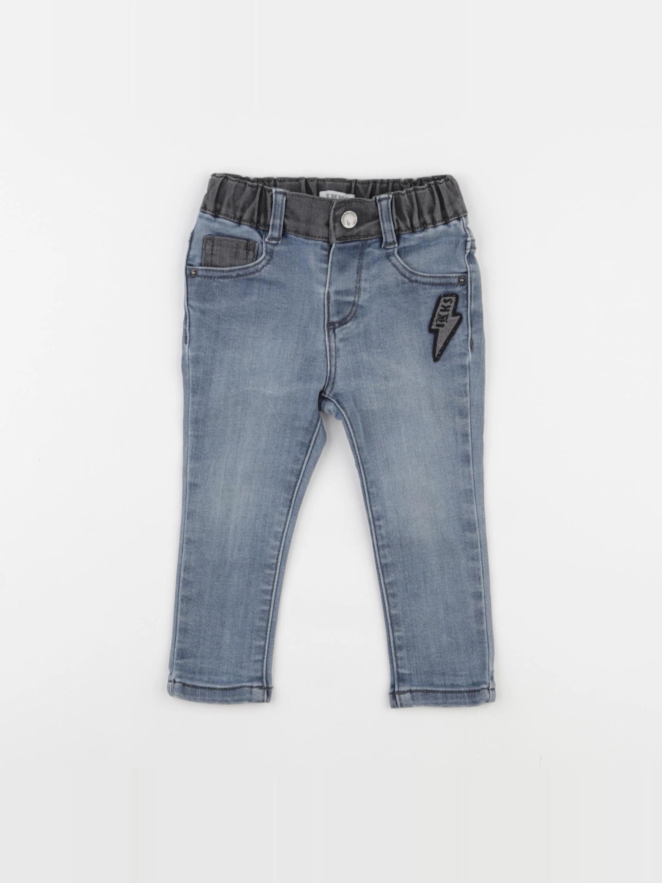 IKKS - jean bleu - 18 mois