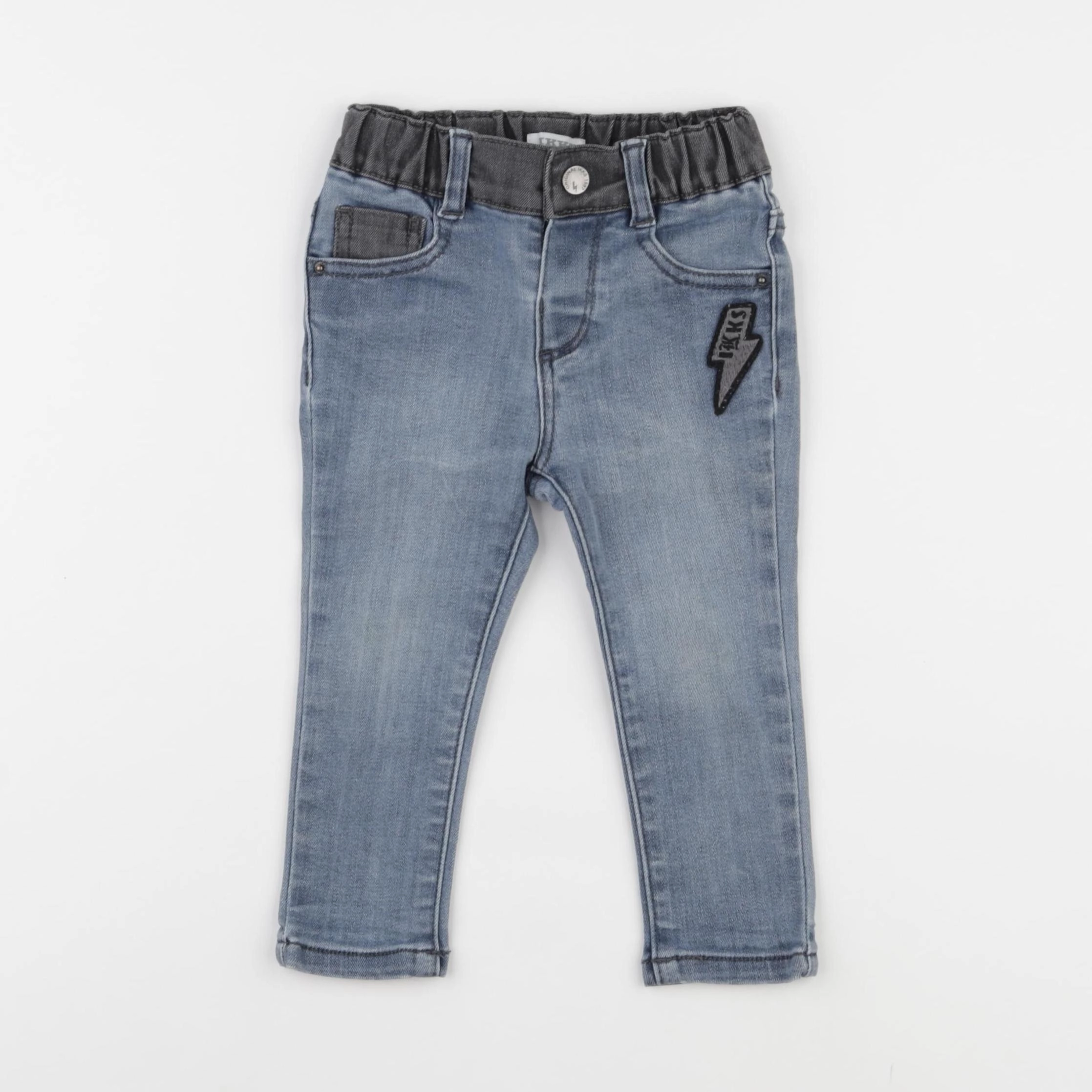 IKKS - jean bleu - 18 mois