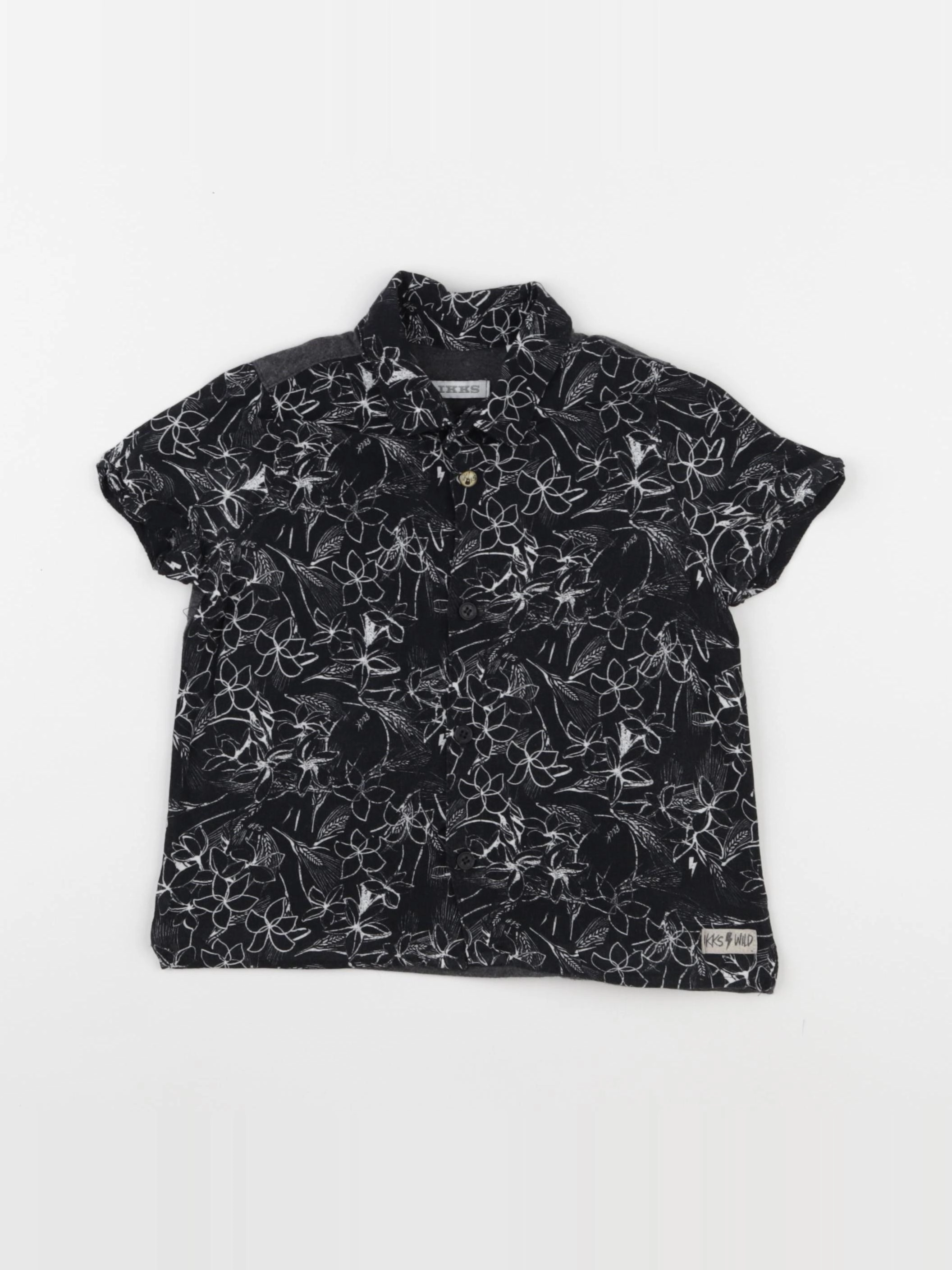 IKKS - chemise noir - 2 ans