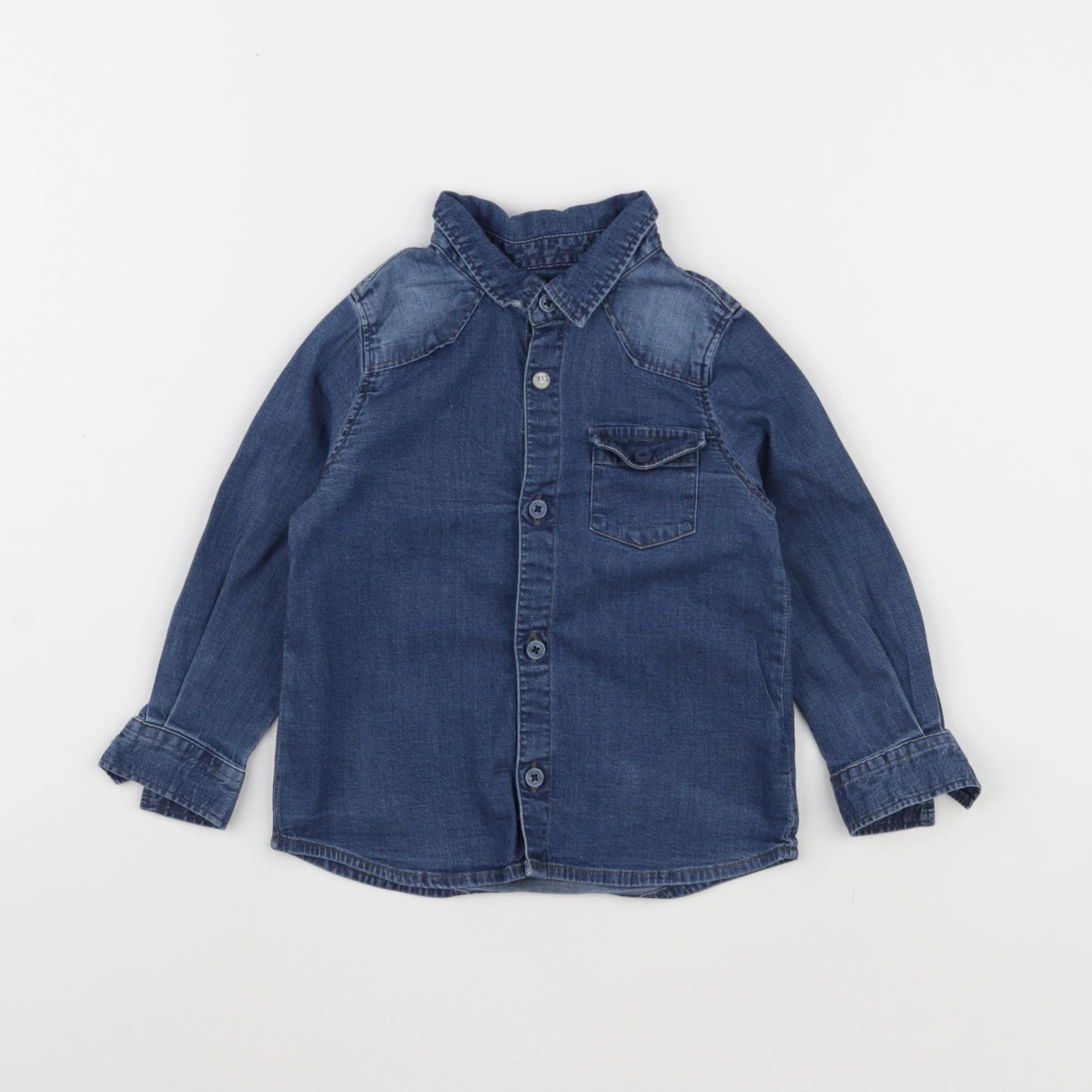 IKKS - chemise bleu - 18 mois