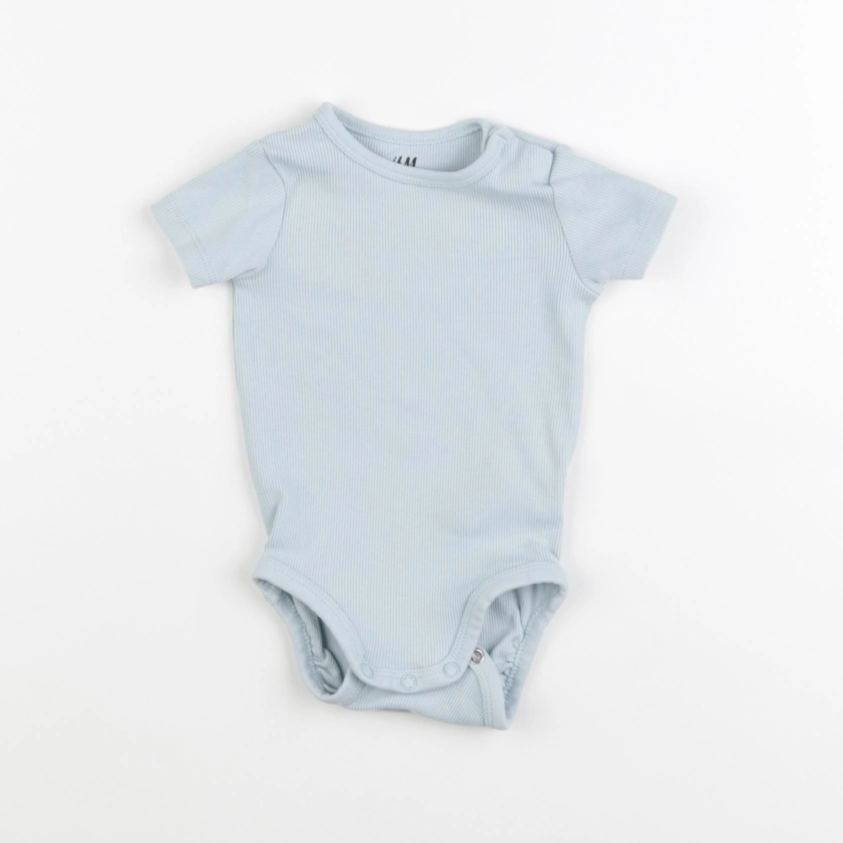 H&M - body bleu - 3 mois