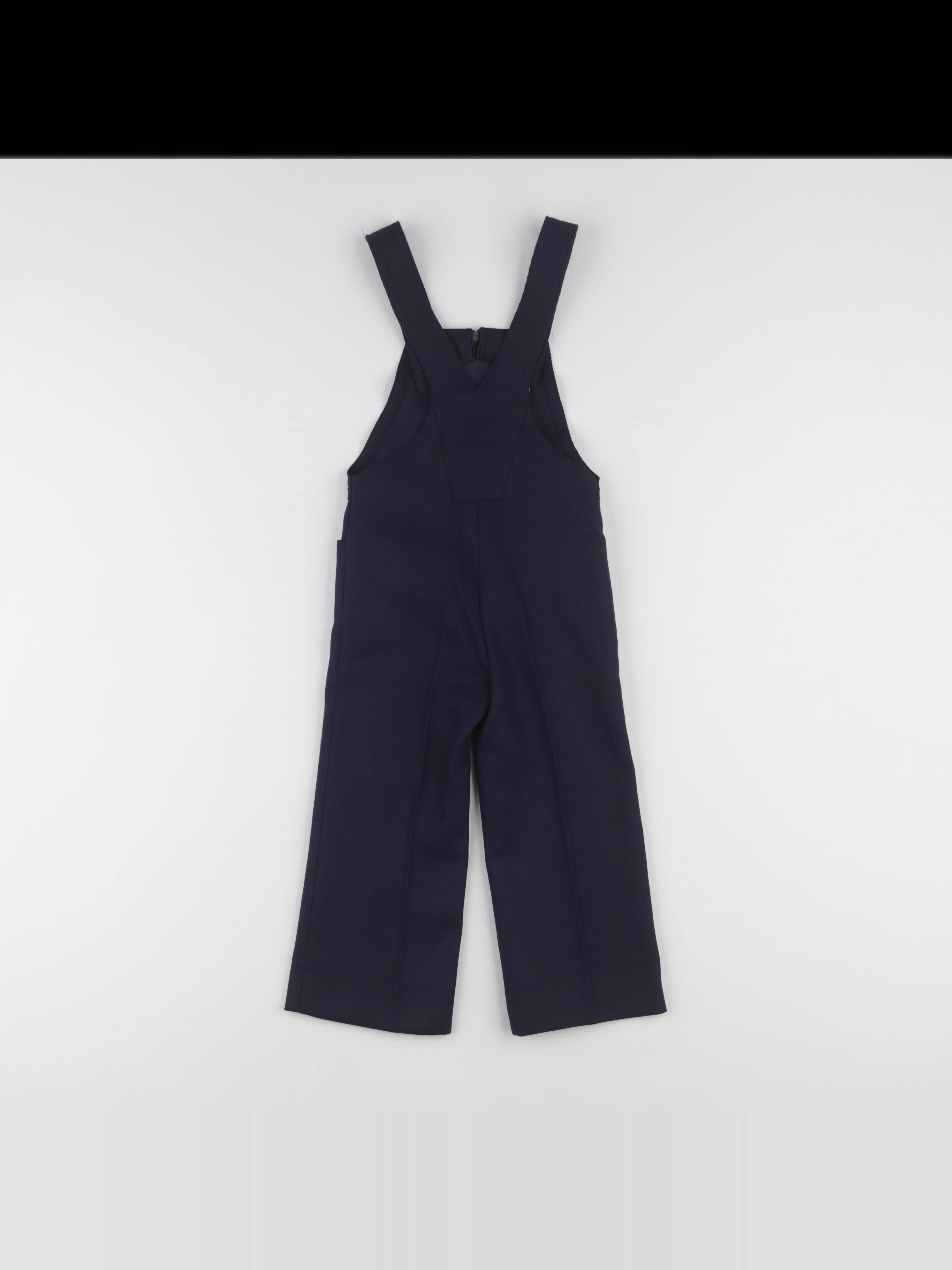 Vintage - salopette bleu - 2 ans