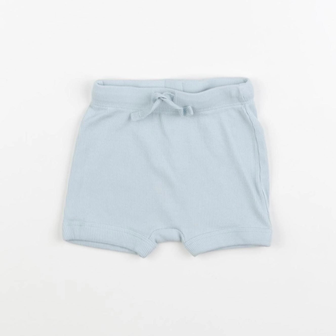 H&M - short bleu - 3 mois