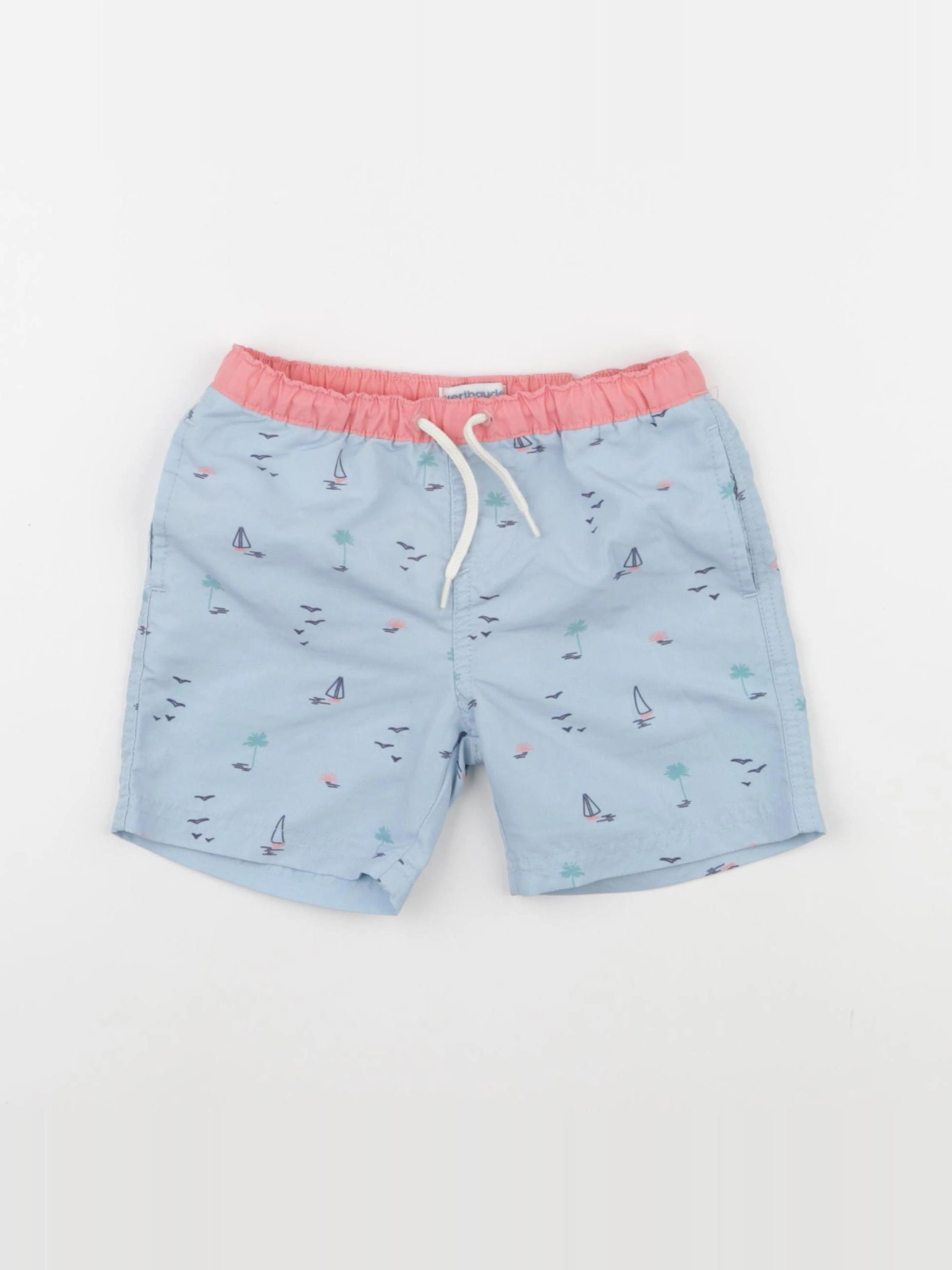 Vertbaudet - maillot de bain bleu - 3 ans