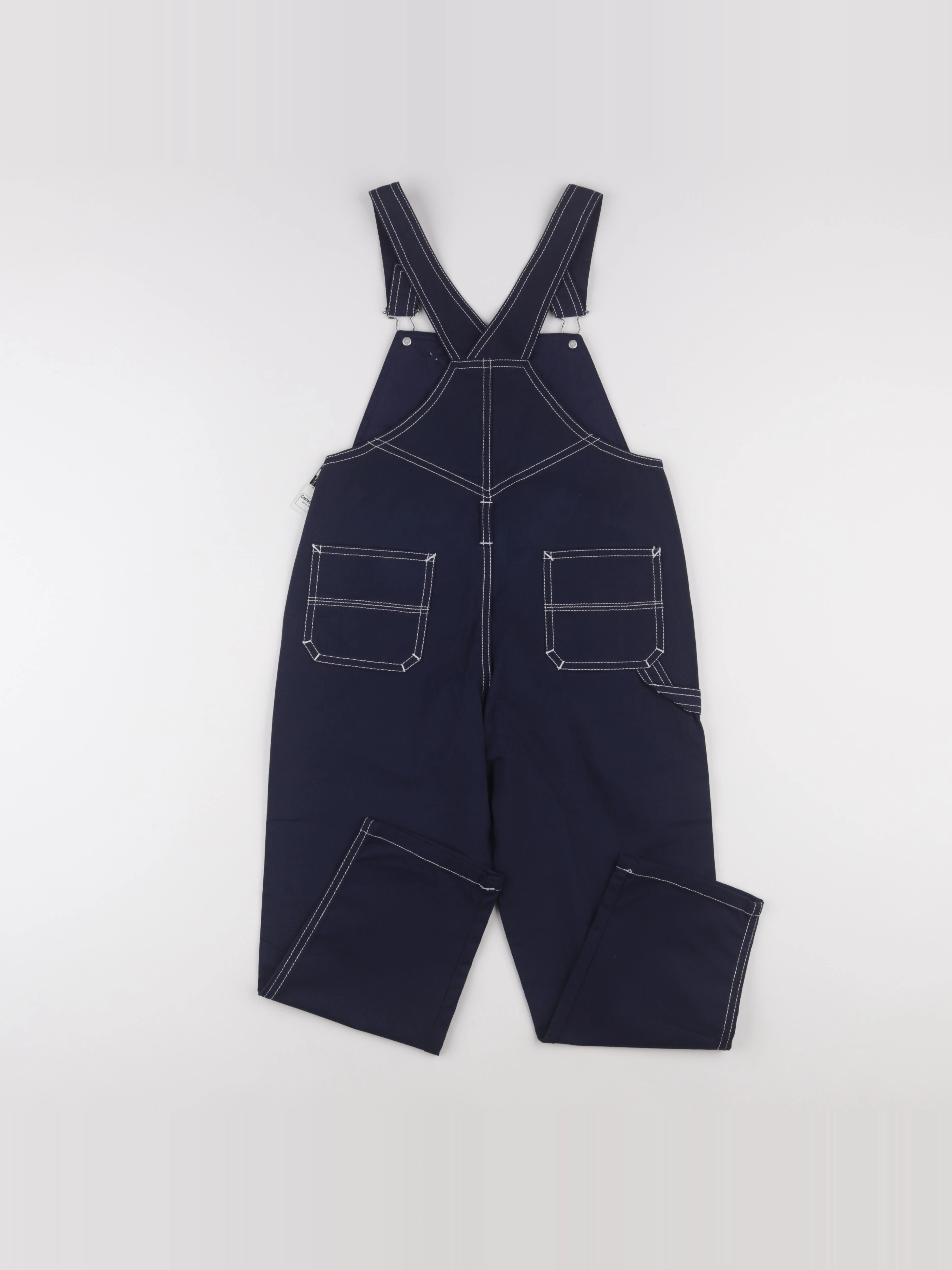 Vintage - salopette bleu - 7 ans