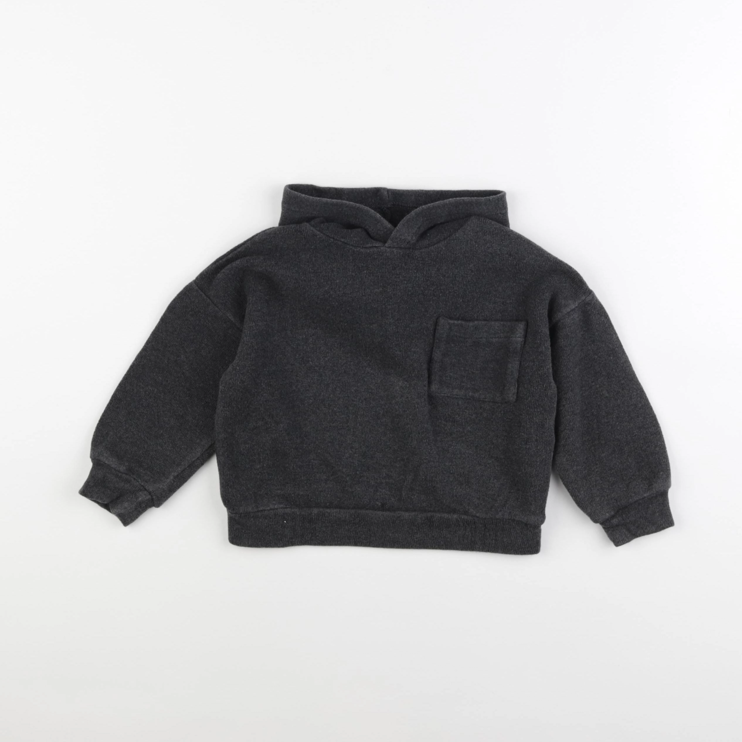 Zara - pull gris - 18/24 mois