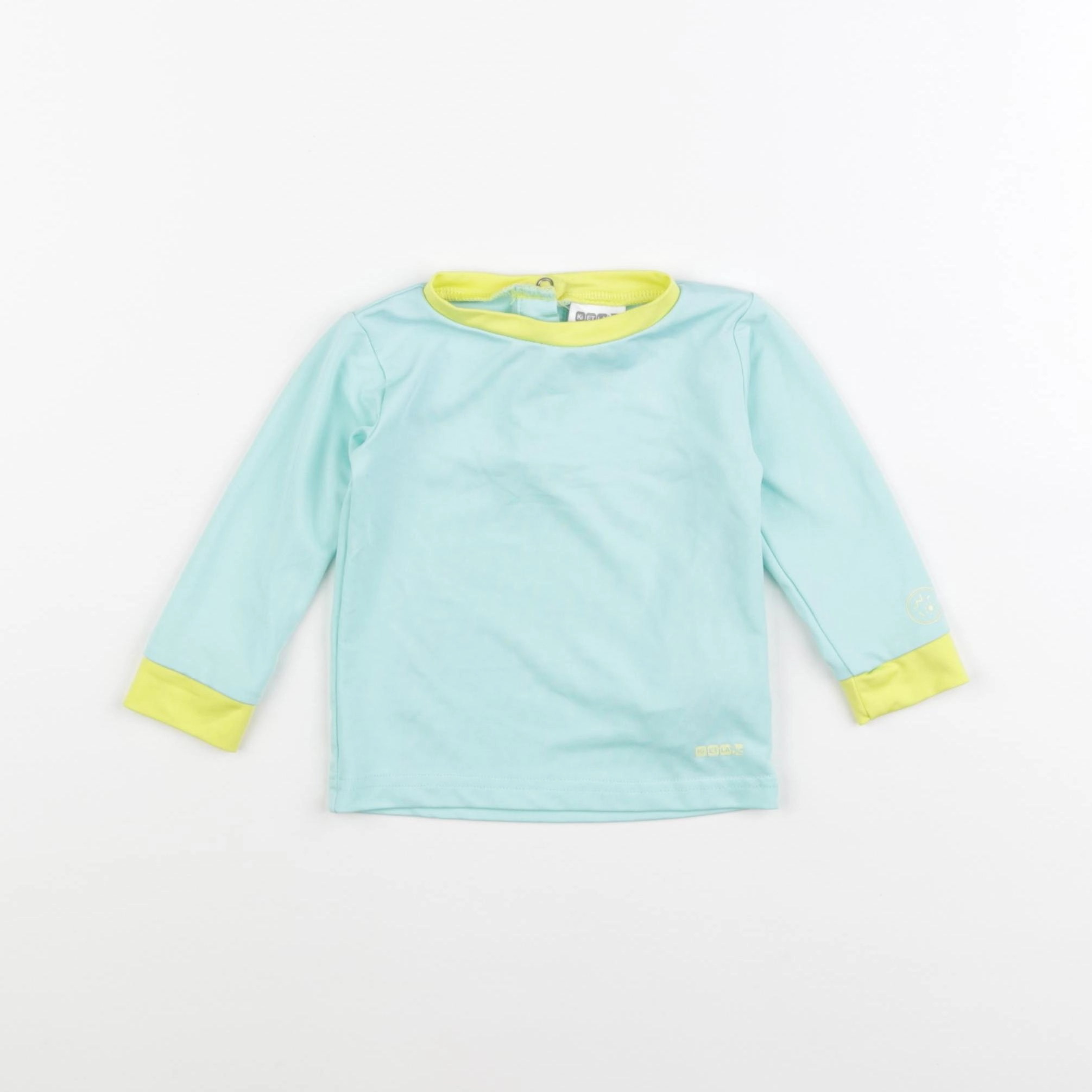 kietla - tee-shirt de bain bleu, jaune - 12 mois