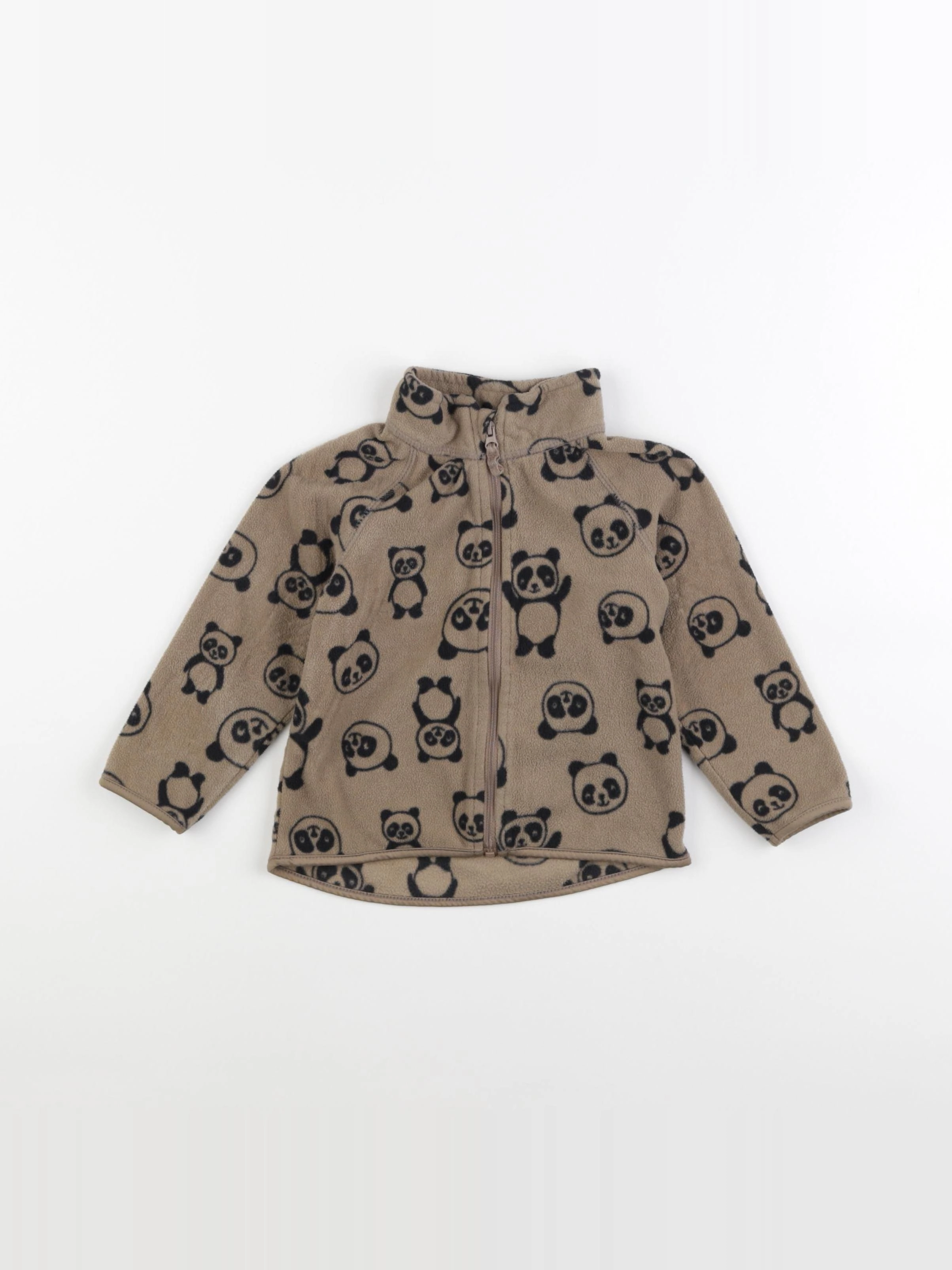 H&M - polaire marron - 12/18 mois