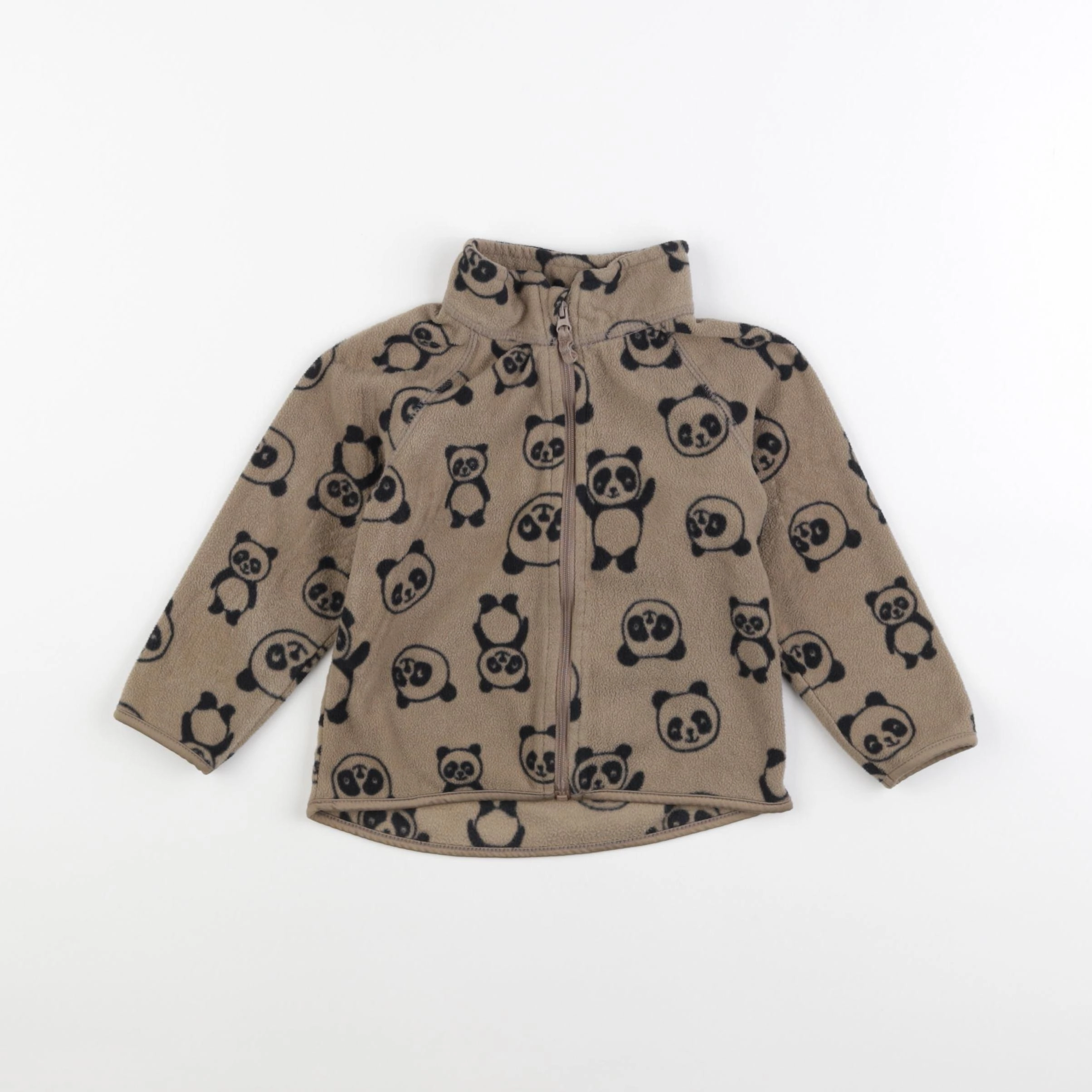 H&M - polaire marron - 12/18 mois