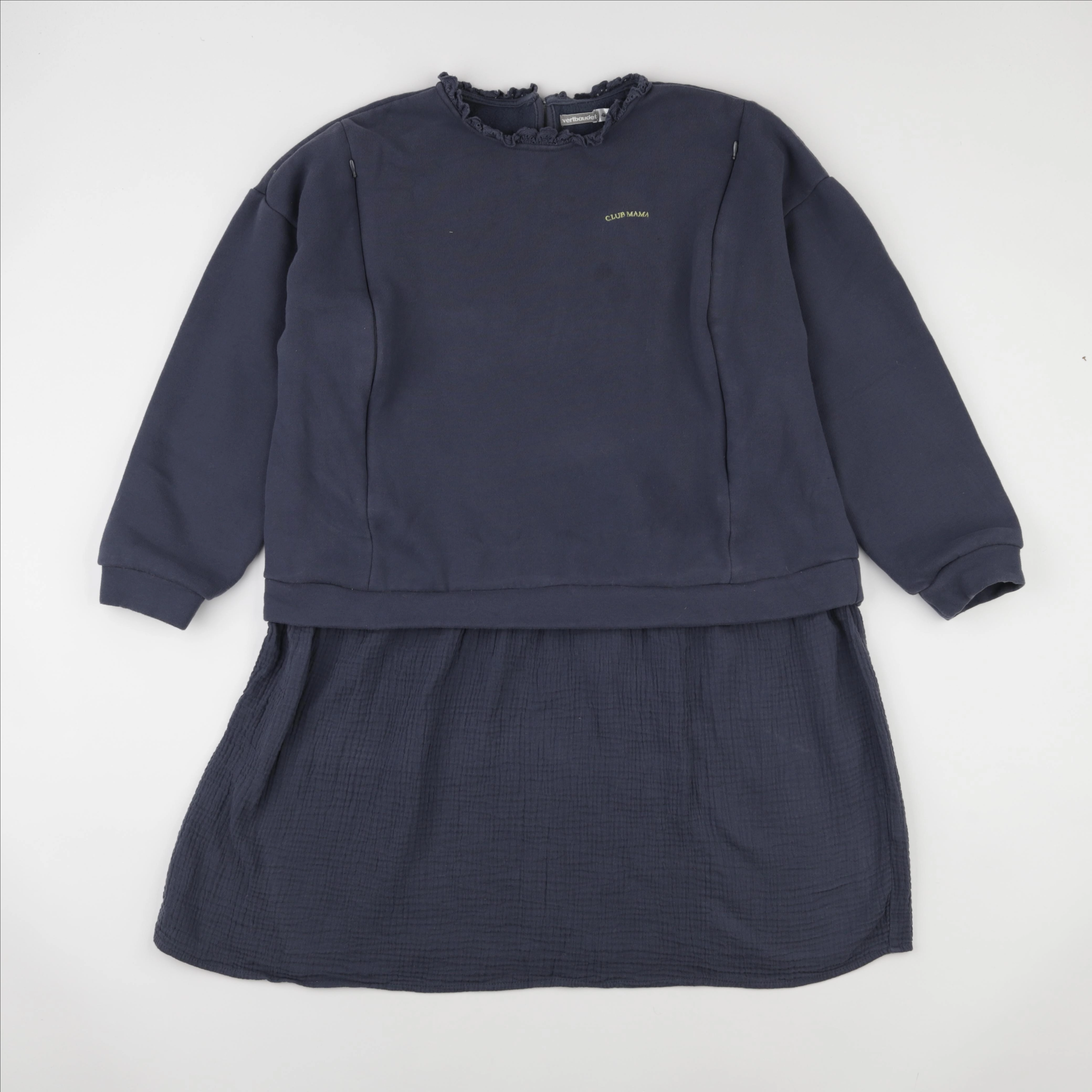 Vertbaudet - robe grossesse bleu - 42 à 44