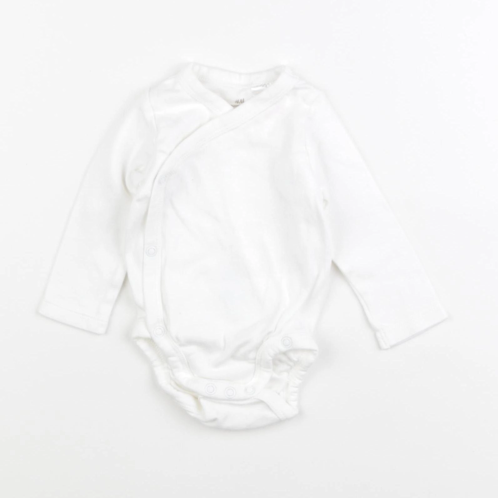 H&M - body blanc - 2/4 mois