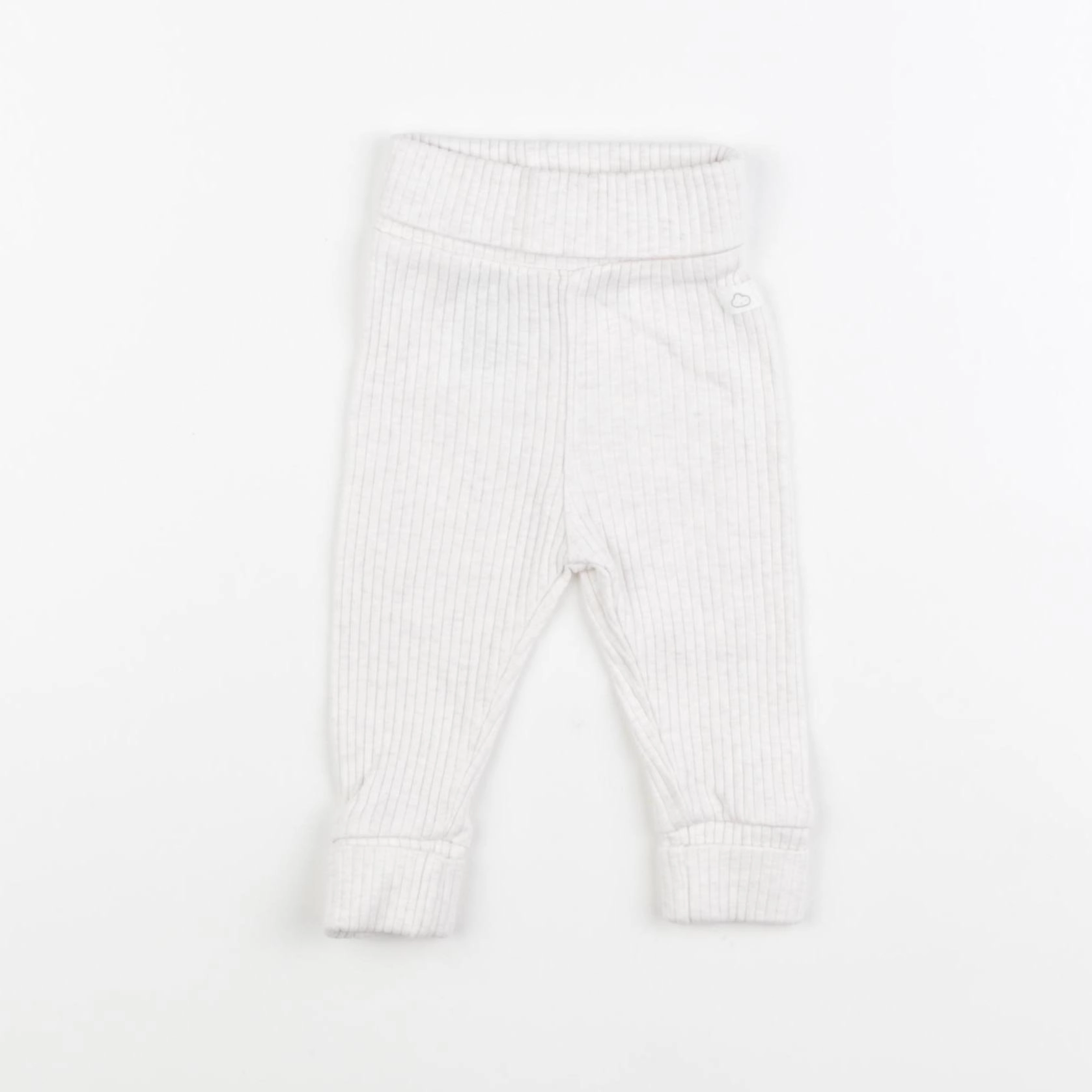 H&M - legging beige - 3 mois