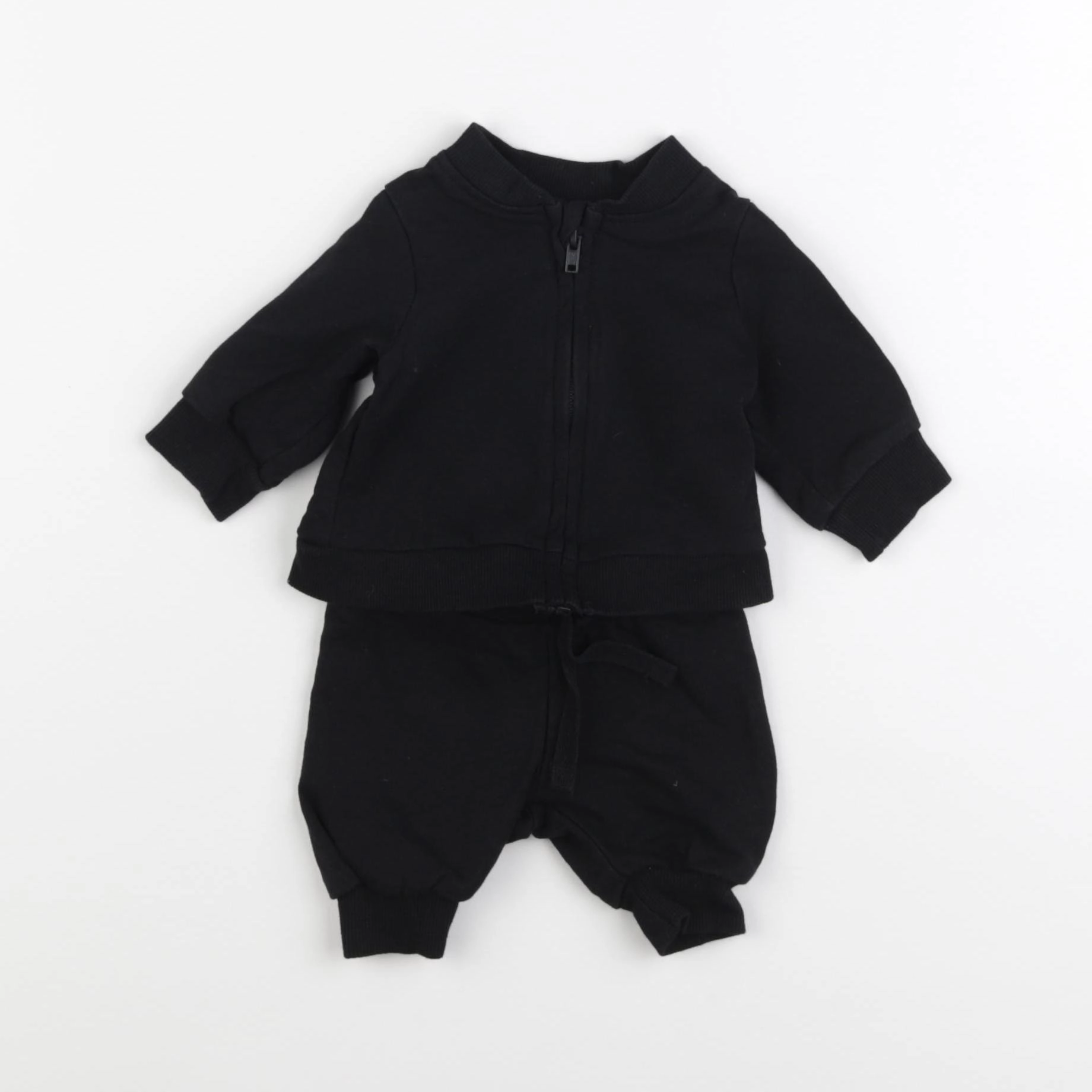 H&M - ensemble noir - 0/1 mois