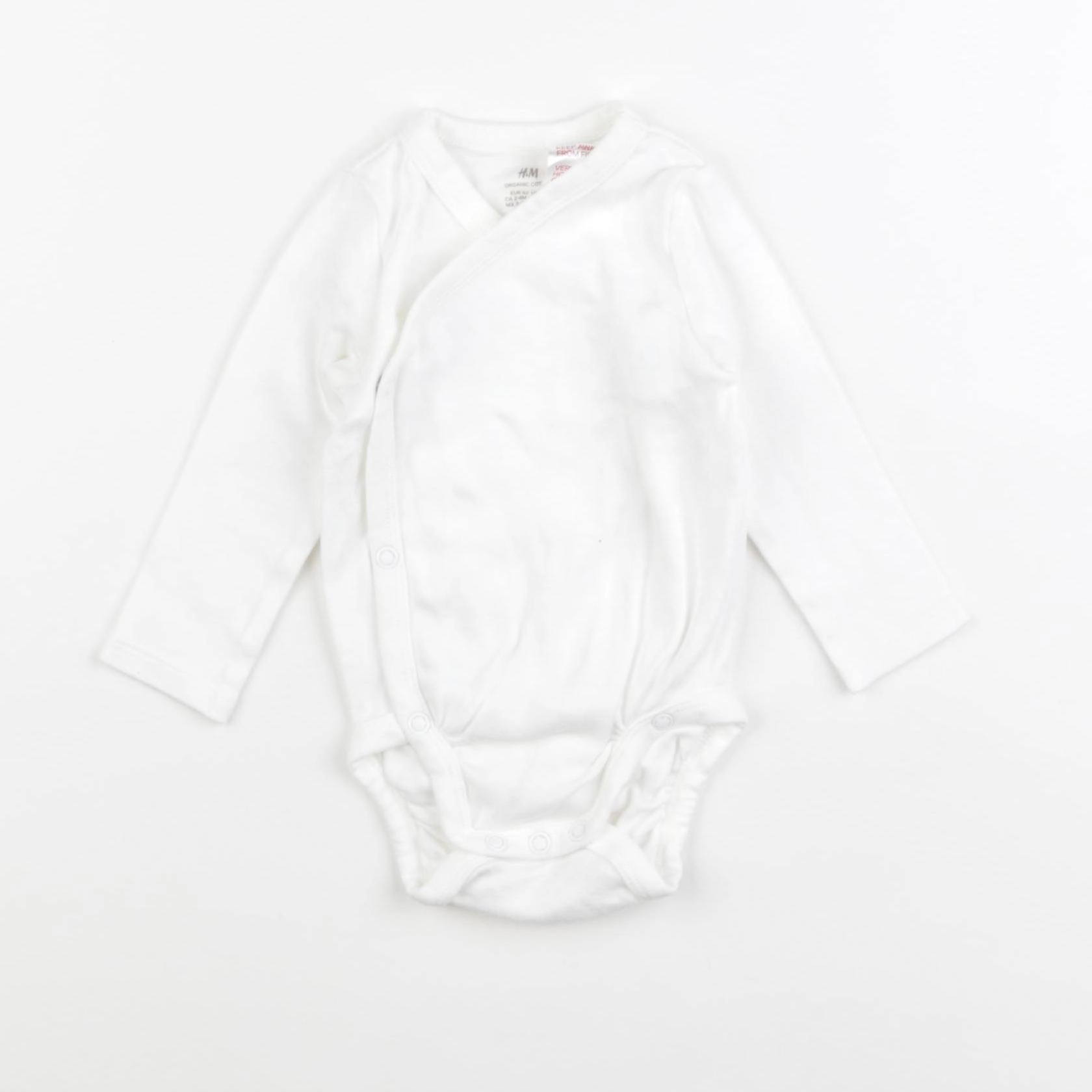 H&M - body blanc - 3 mois
