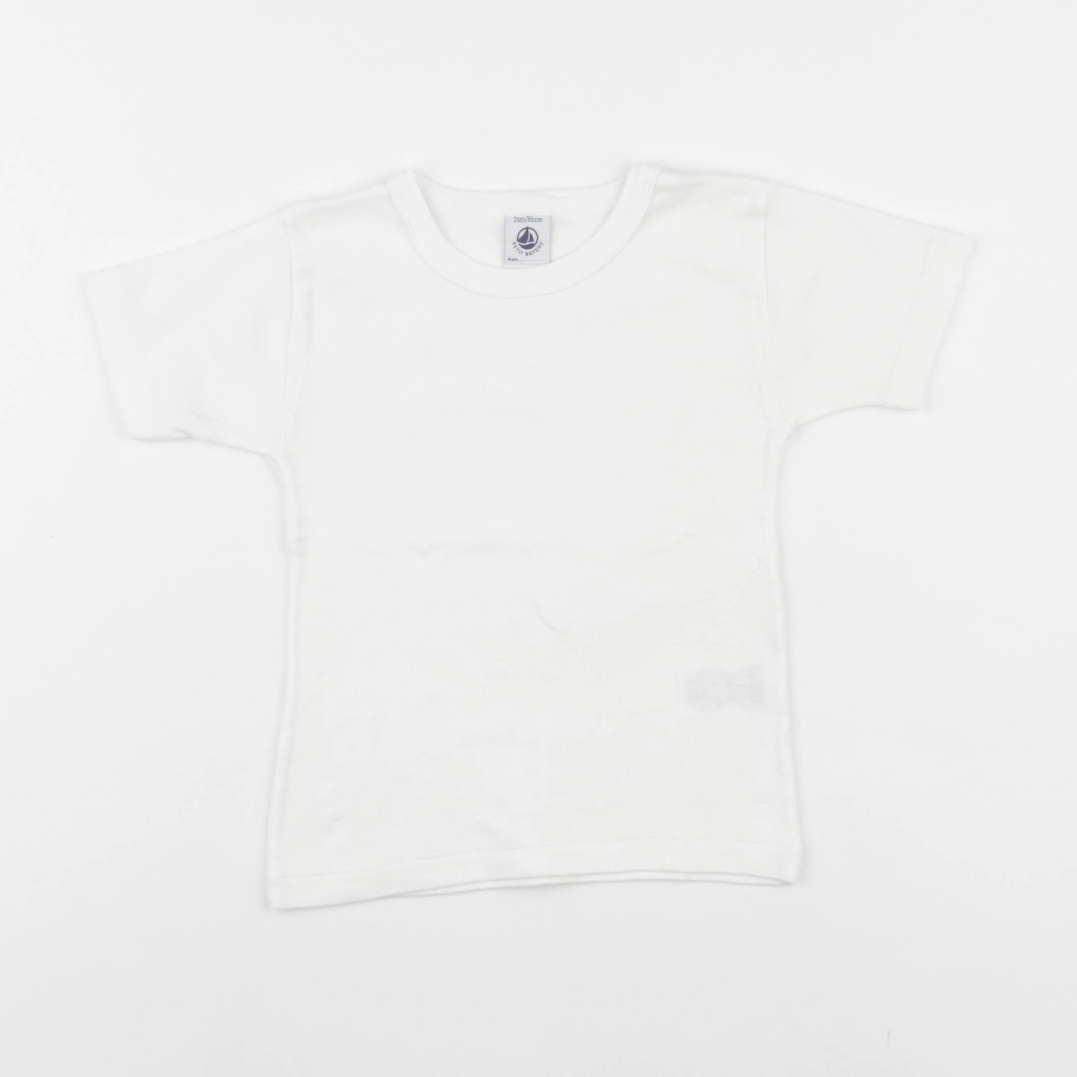 Petit Bateau - maillot de corps blanc - 2 ans