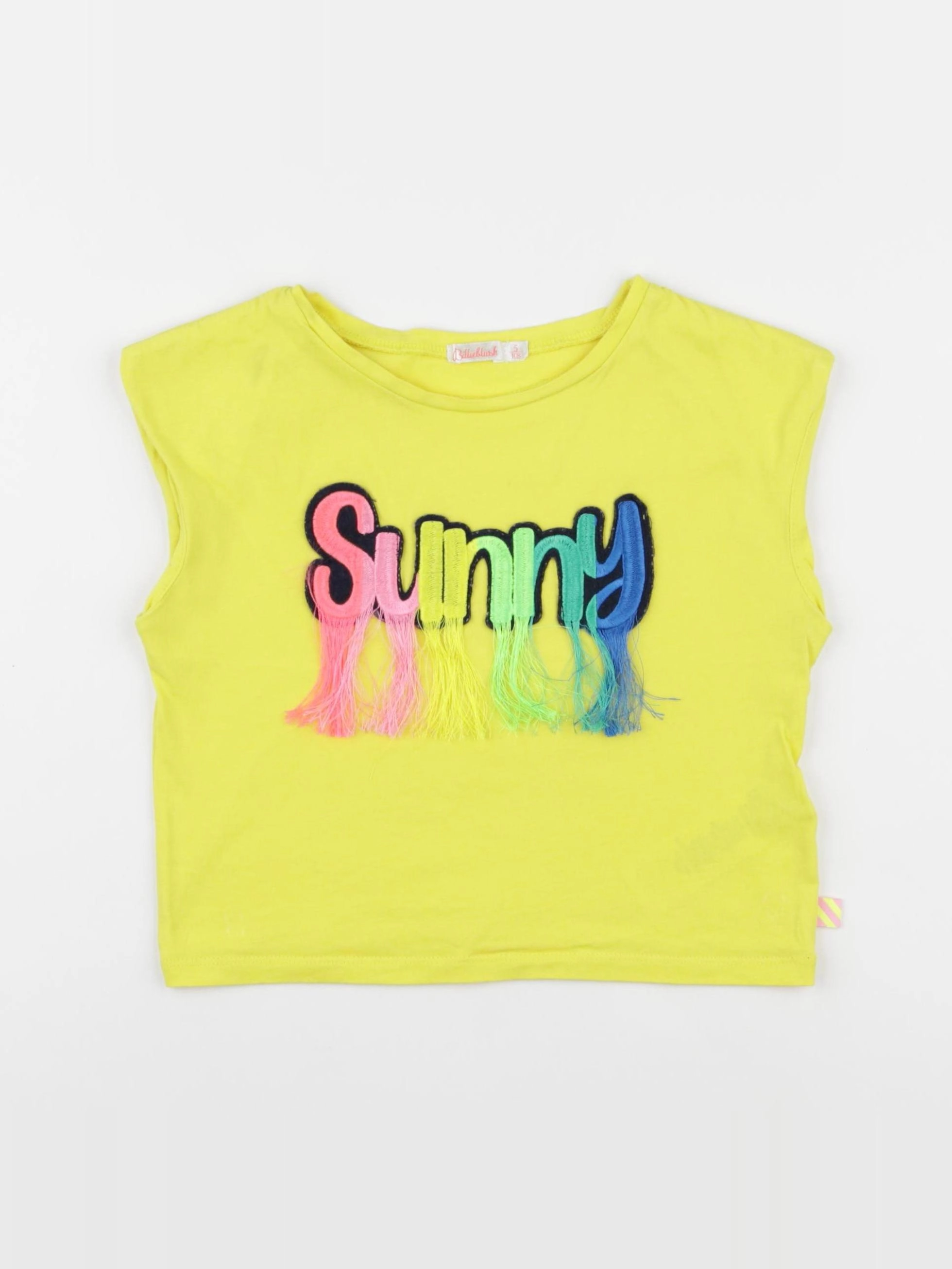 Billie Blush - tee-shirt jaune - 5 ans