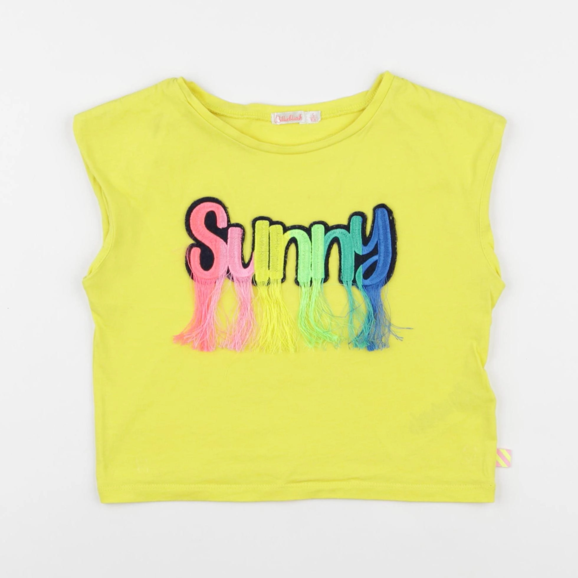 Billie Blush - tee-shirt jaune - 5 ans