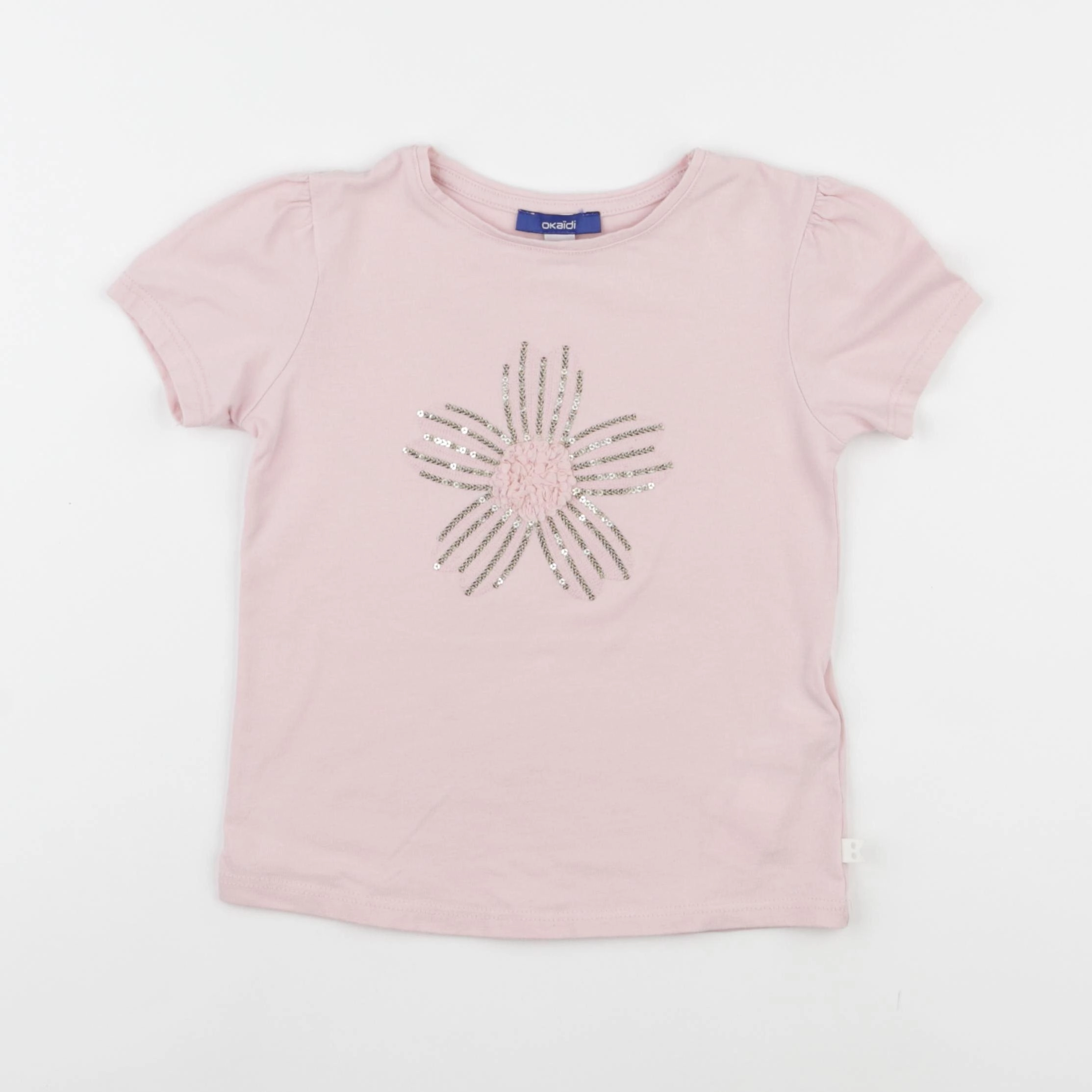 Okaidi - tee-shirt rose - 5 ans