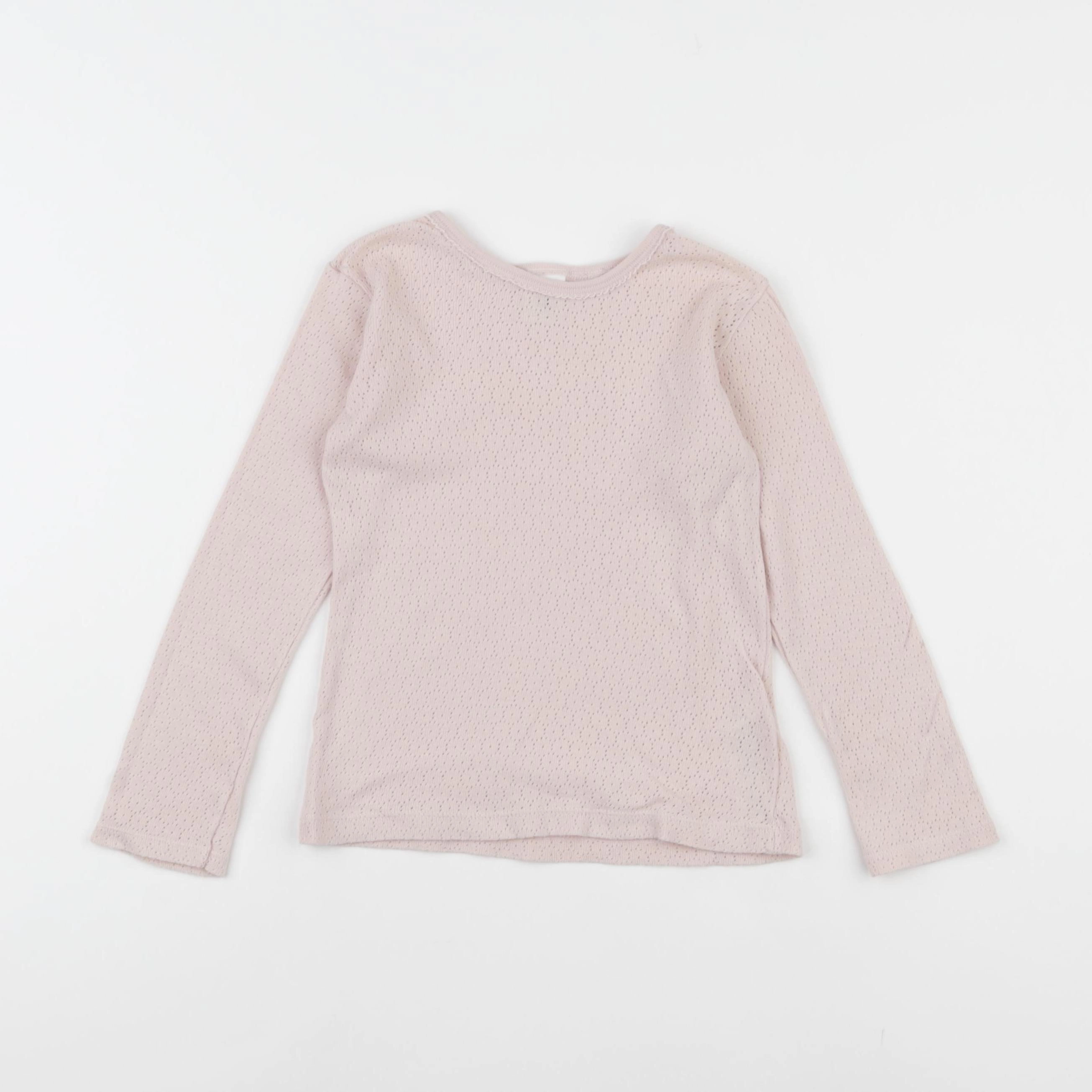 Petit Bateau - maillot de corps rose - 5 ans