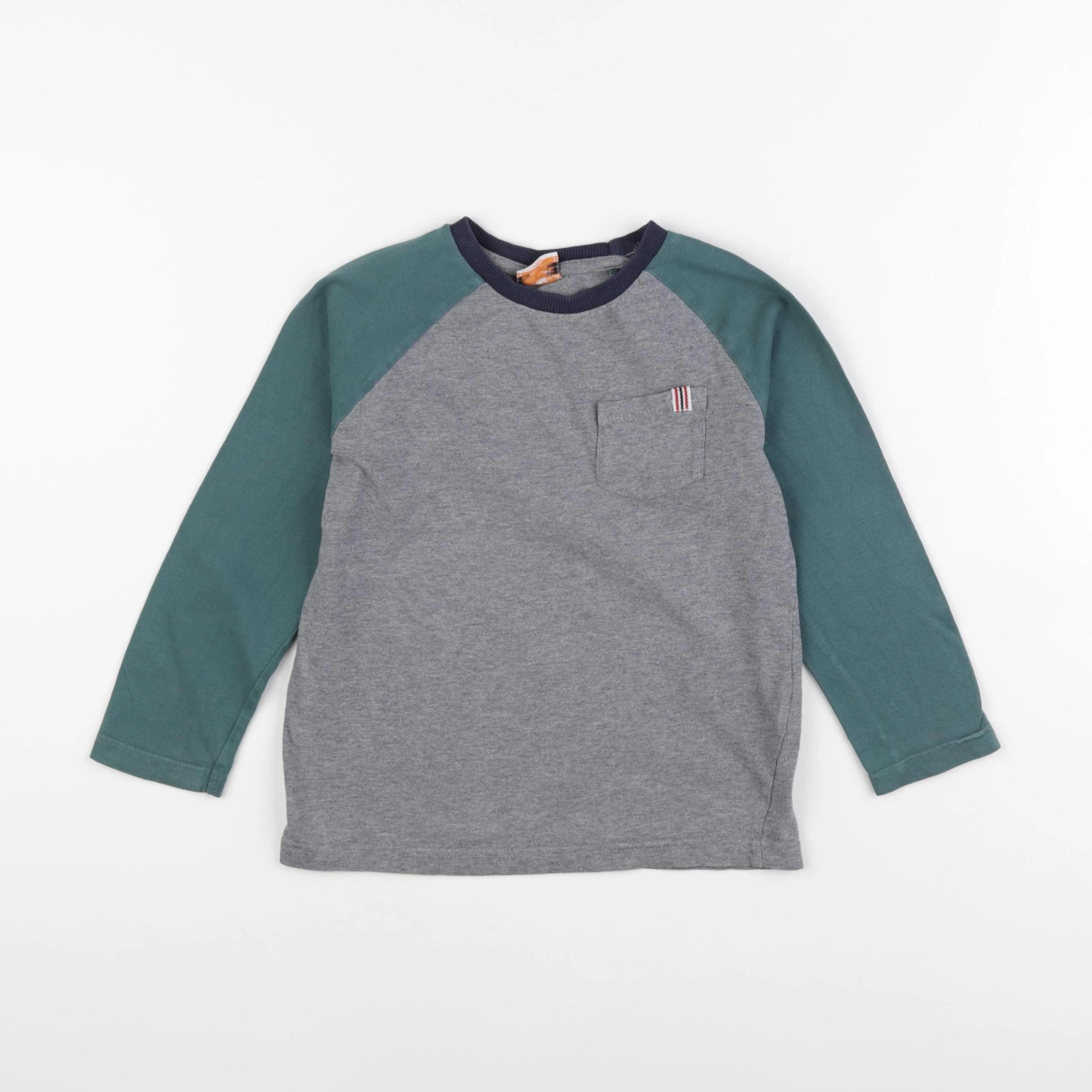 Tape à l'oeil - tee-shirt gris, vert - 5 ans