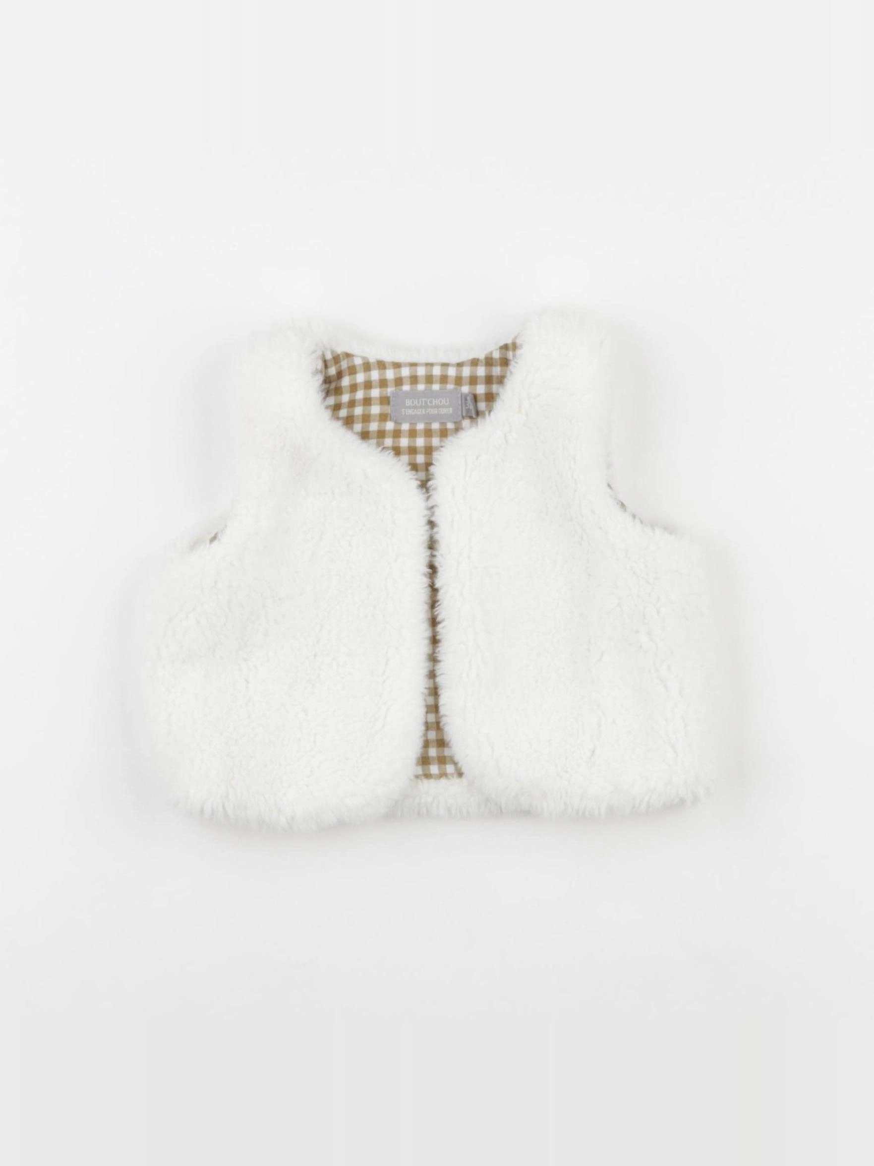 Boutchou - gilet beige - 3 mois