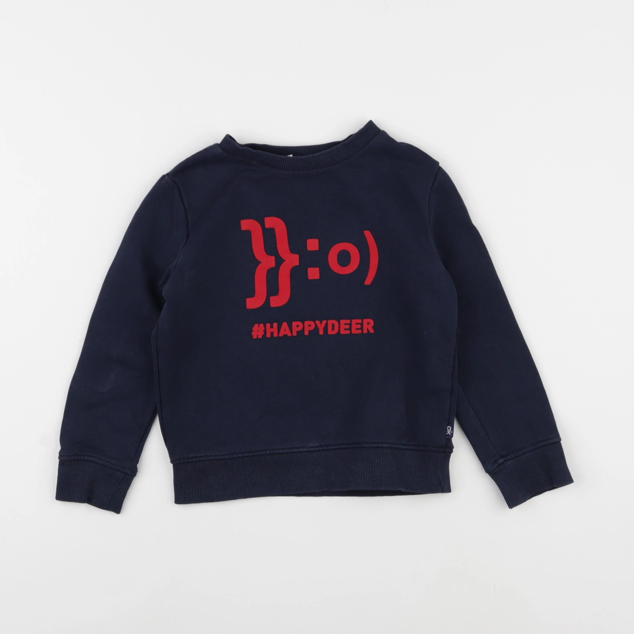 Okaidi - sweat bleu - 3 ans