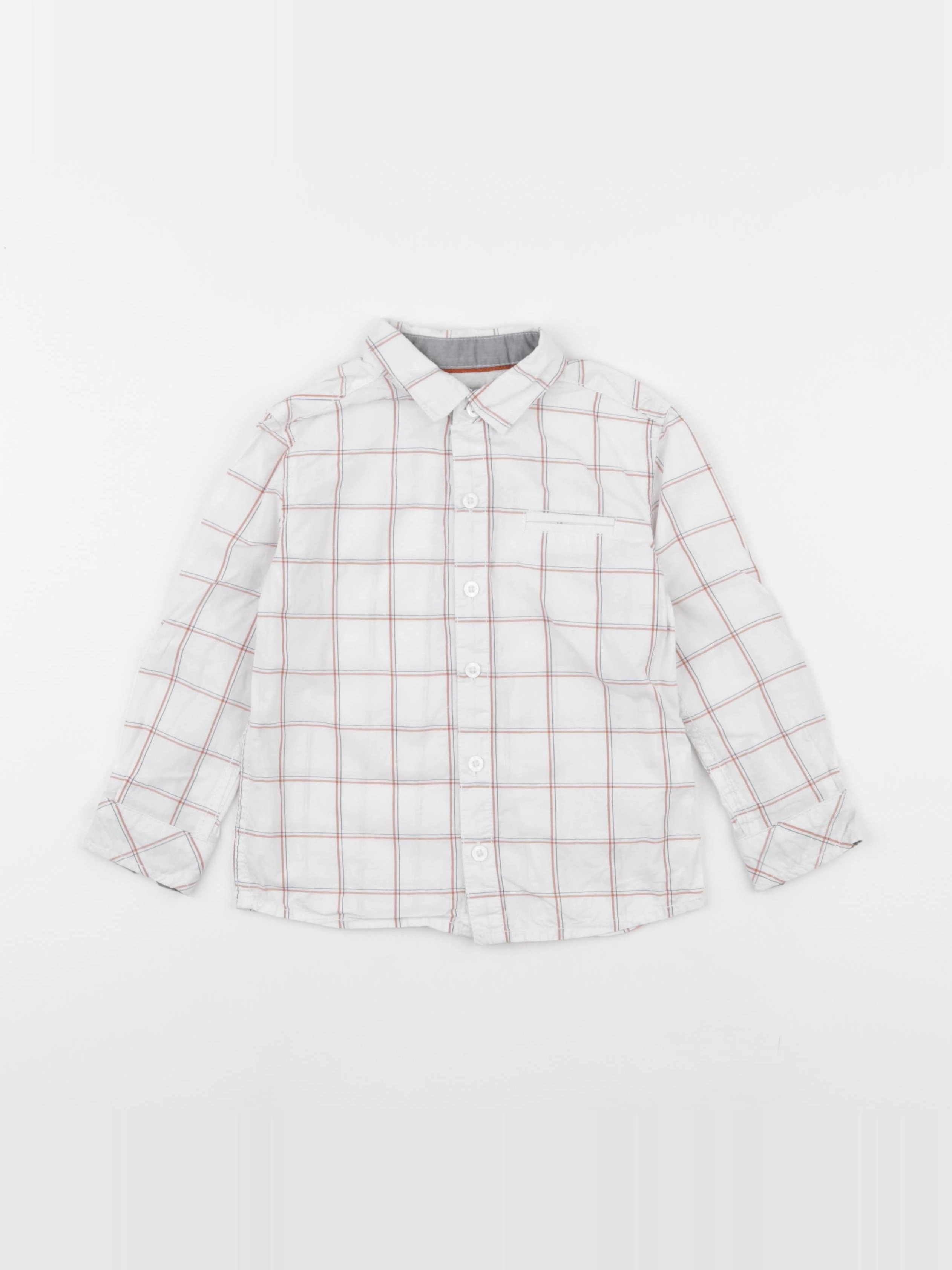 Okaidi - chemise blanc - 3 ans