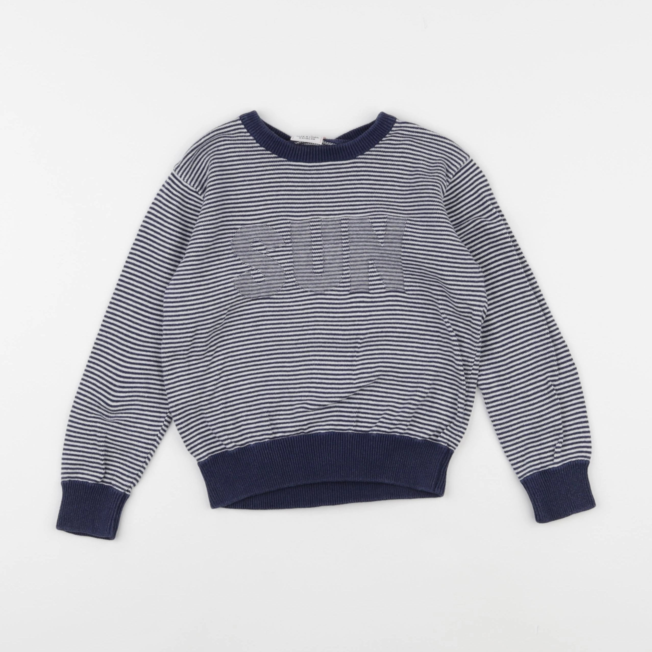 Tape à l'oeil - pull bleu, blanc - 4 ans