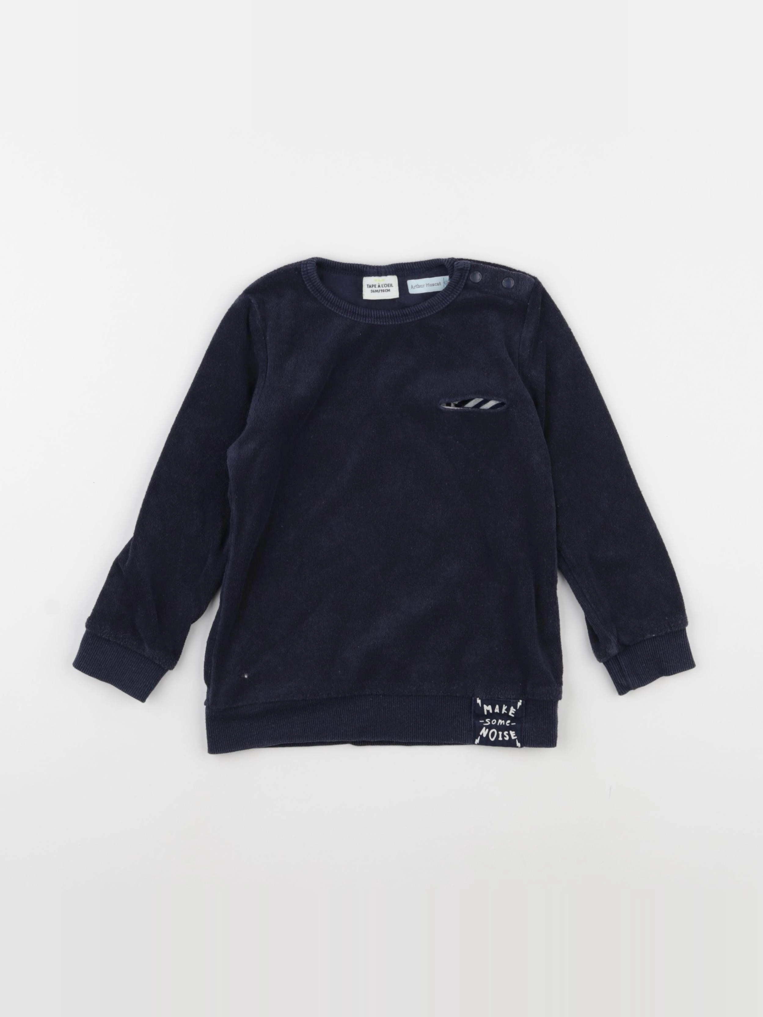 Tape à l'oeil - polo bleu - 36 mois