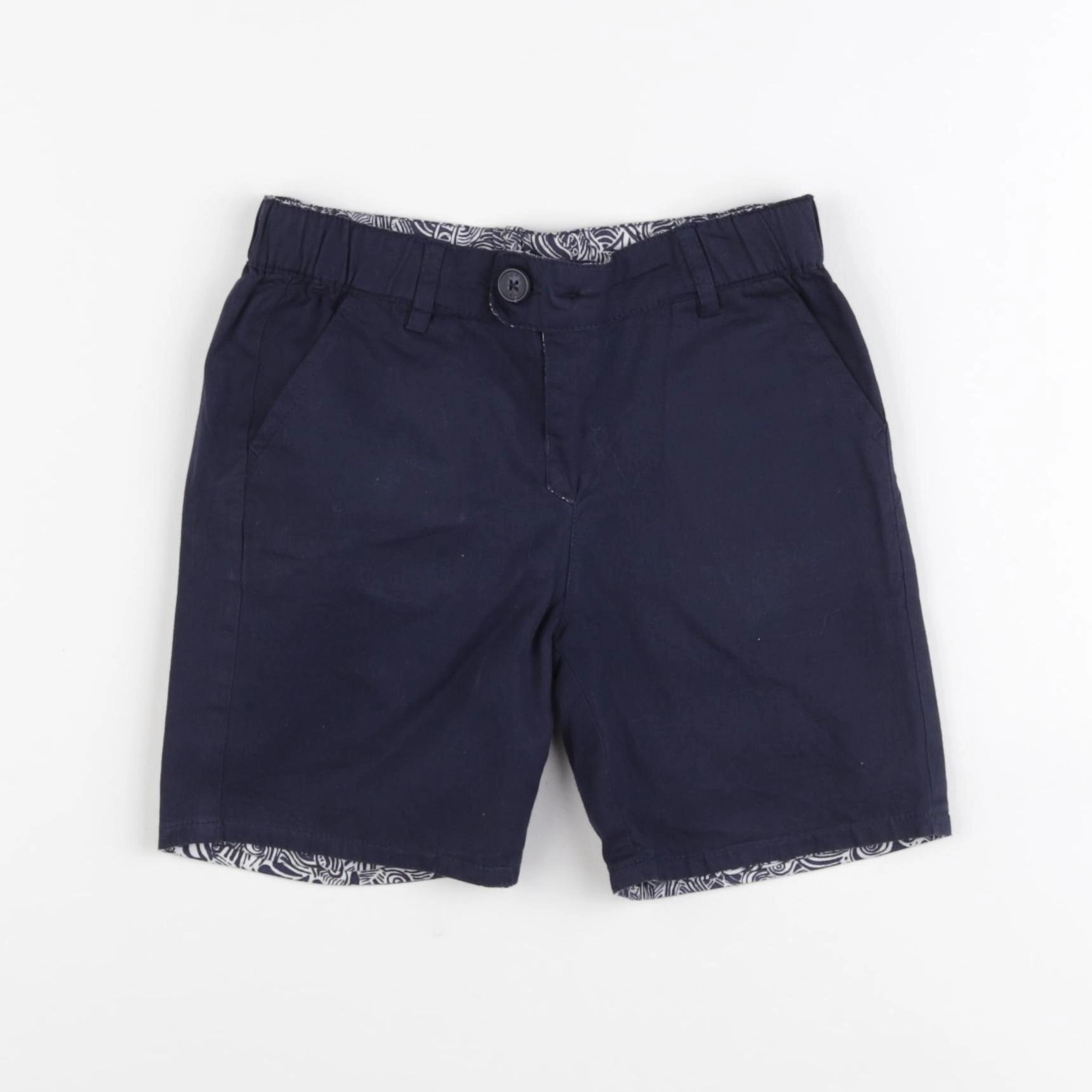 IKKS - short réversible bleu, blanc - 3 ans