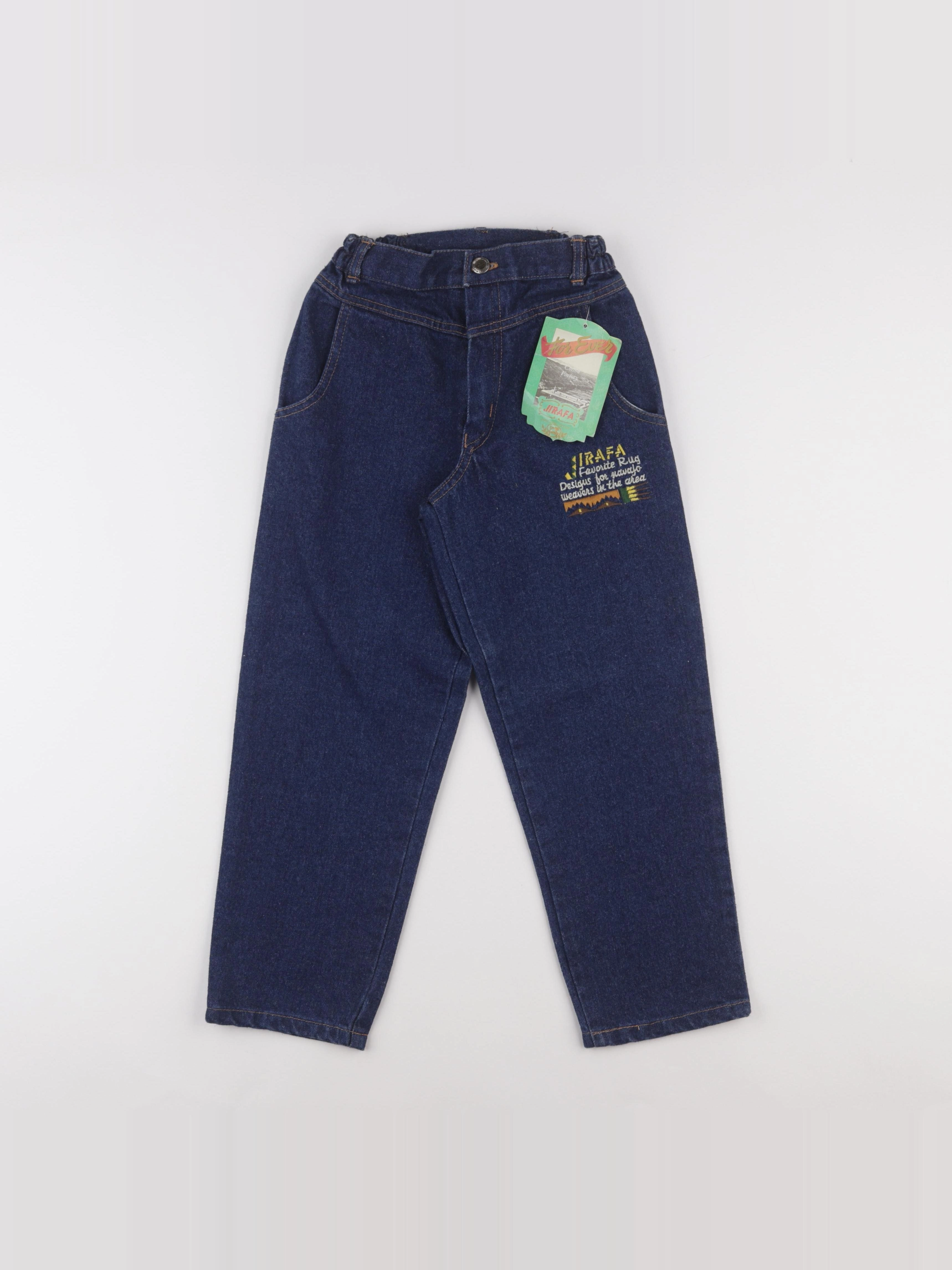 Vintage - jean bleu - 7 ans