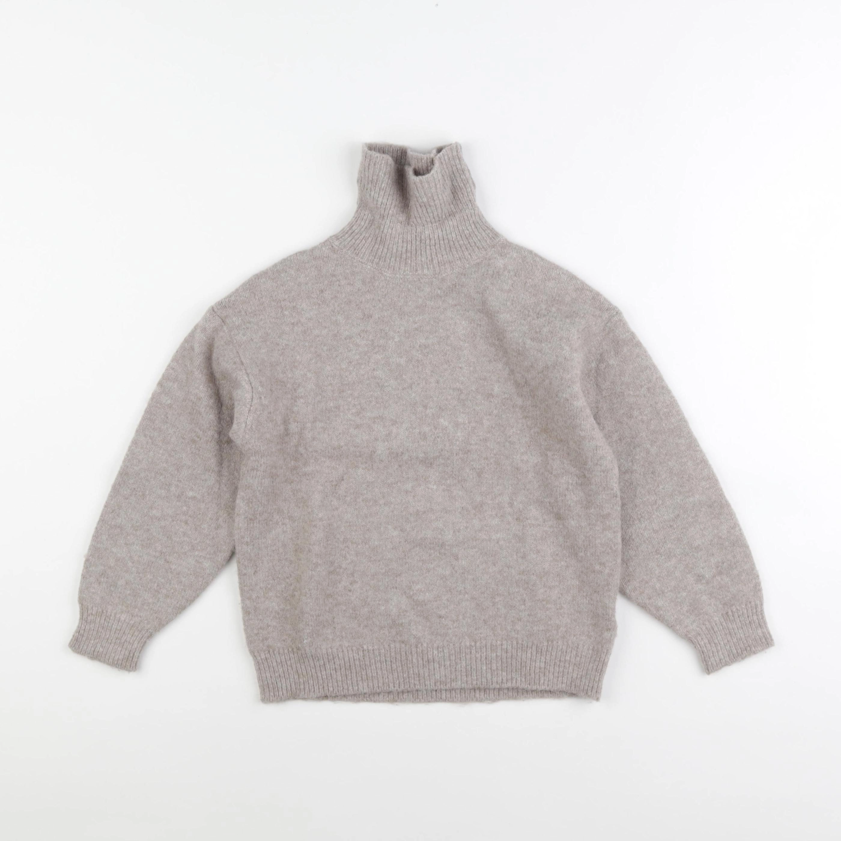 Zara - pull marron - 4 ans