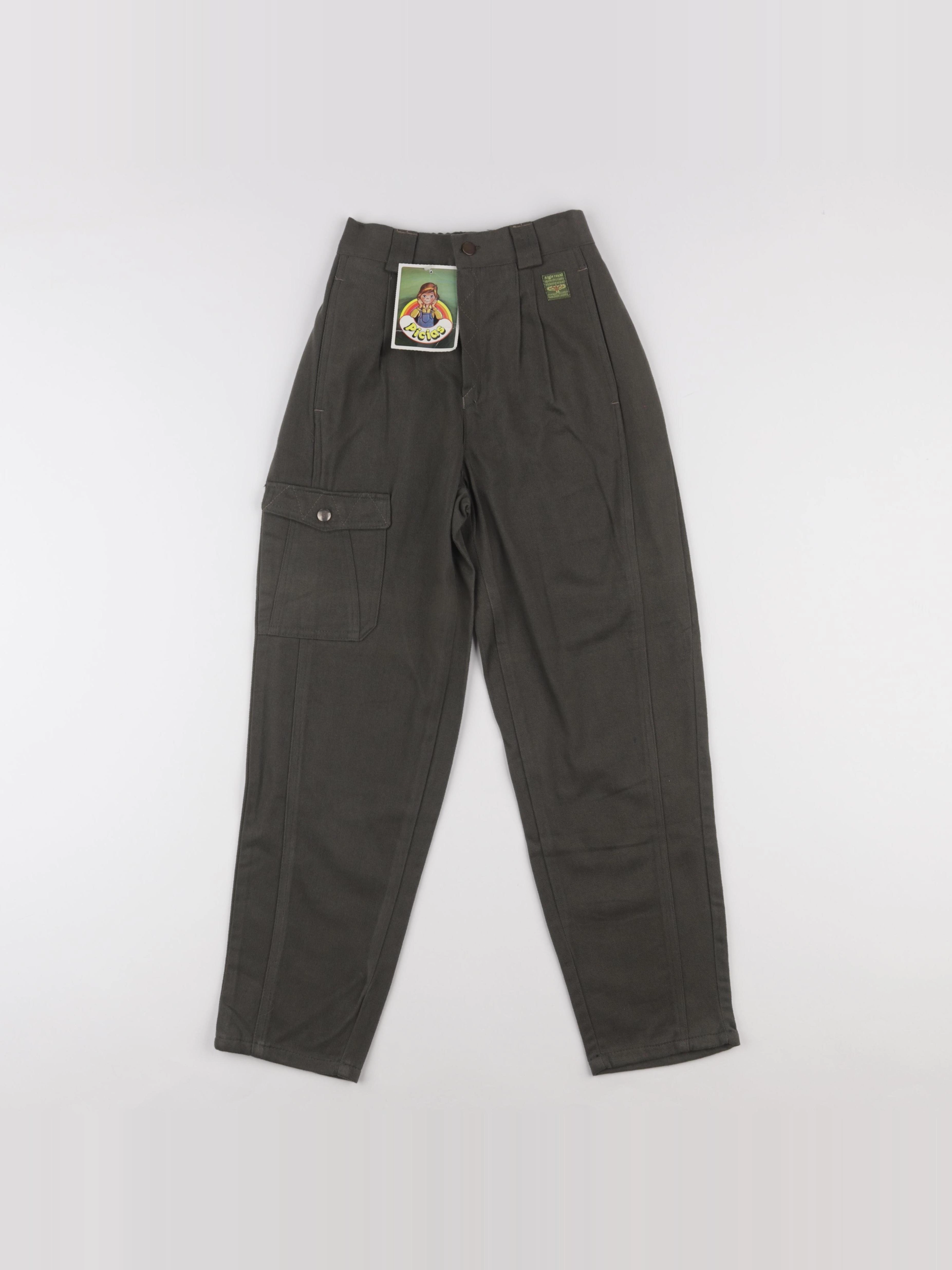 Vintage - pantalon vert - 8 ans