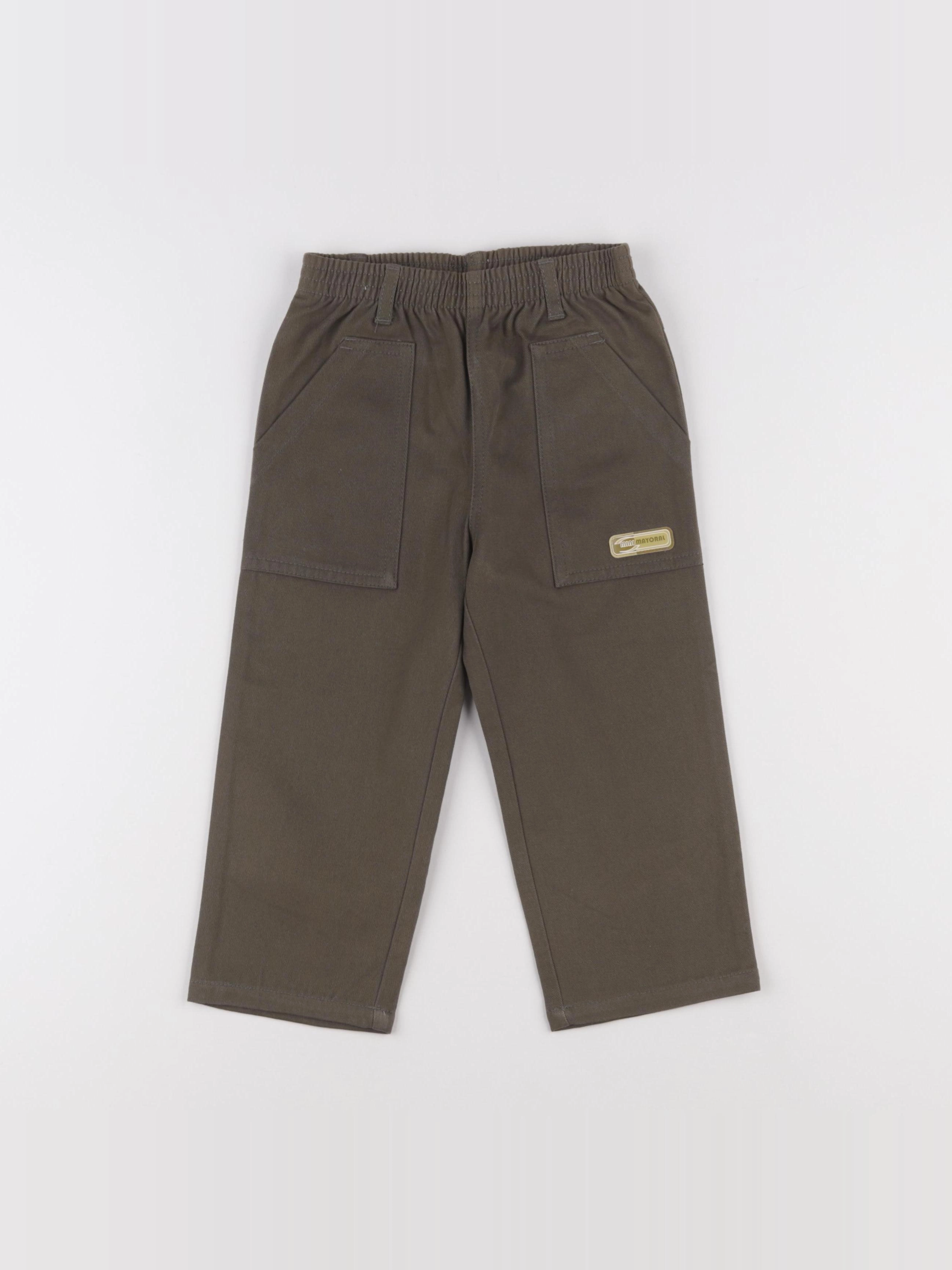 Vintage - pantalon vert - 2 ans