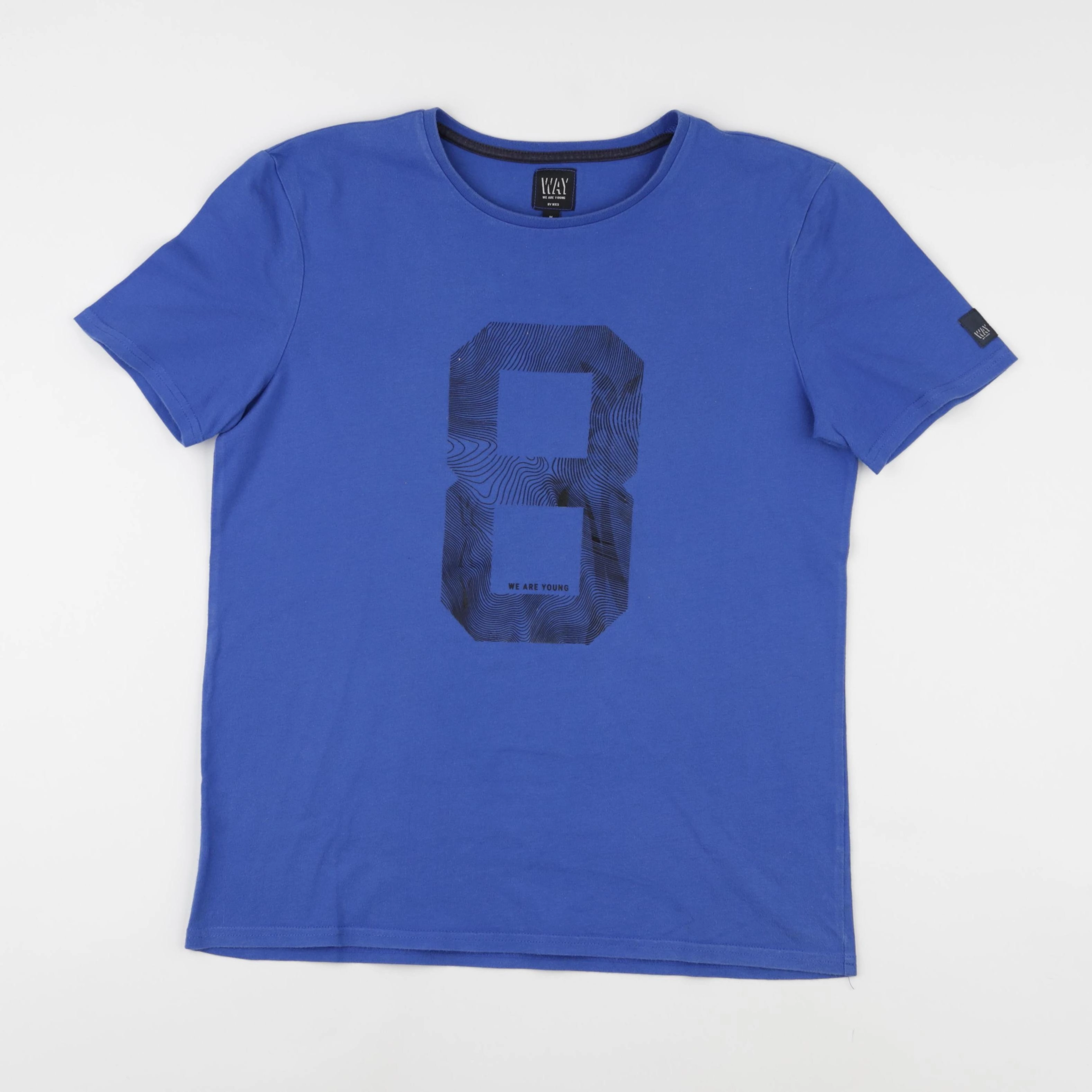 IKKS - tee-shirt bleu - 16 ans