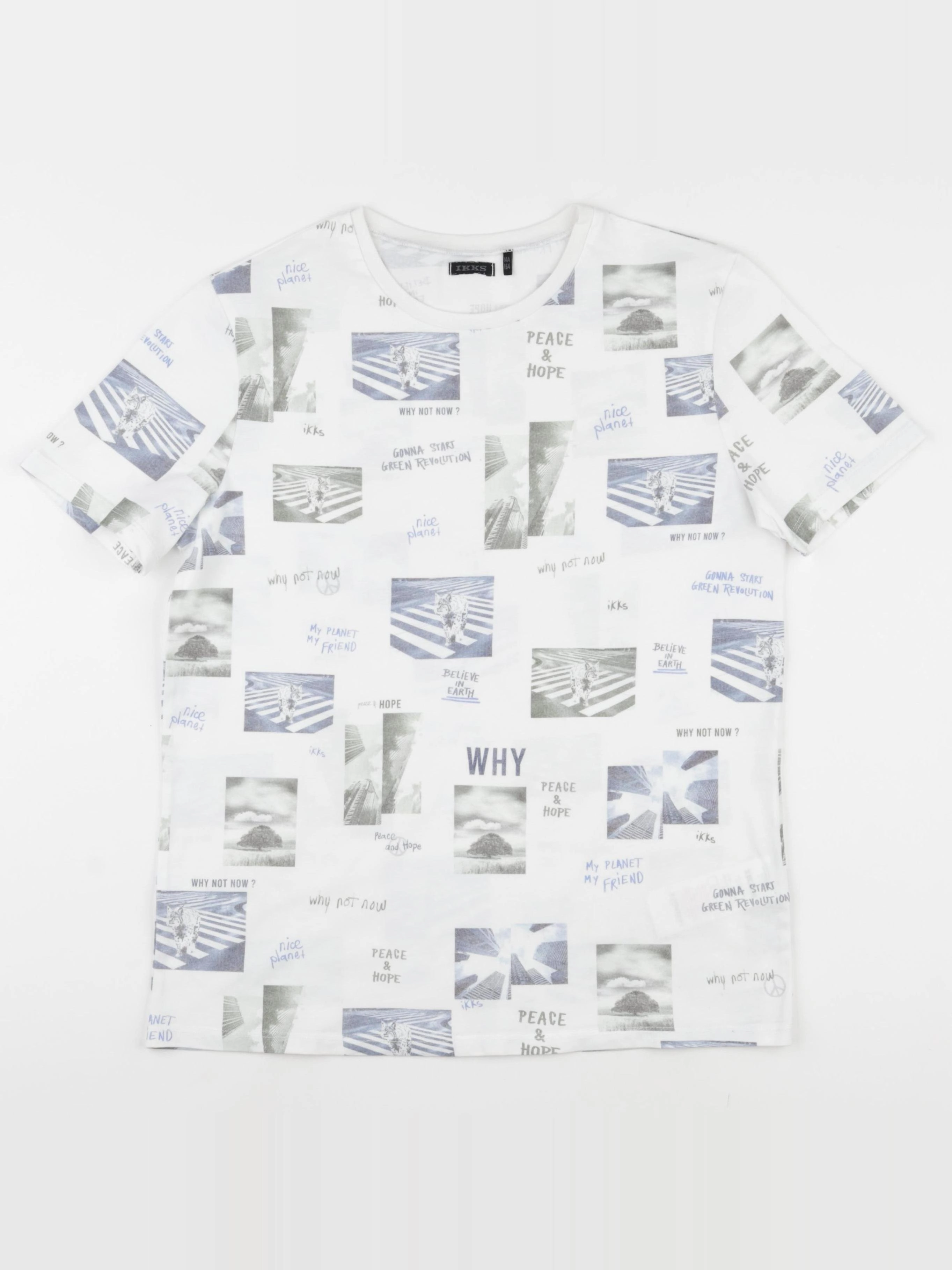 IKKS - tee-shirt blanc - 14 ans