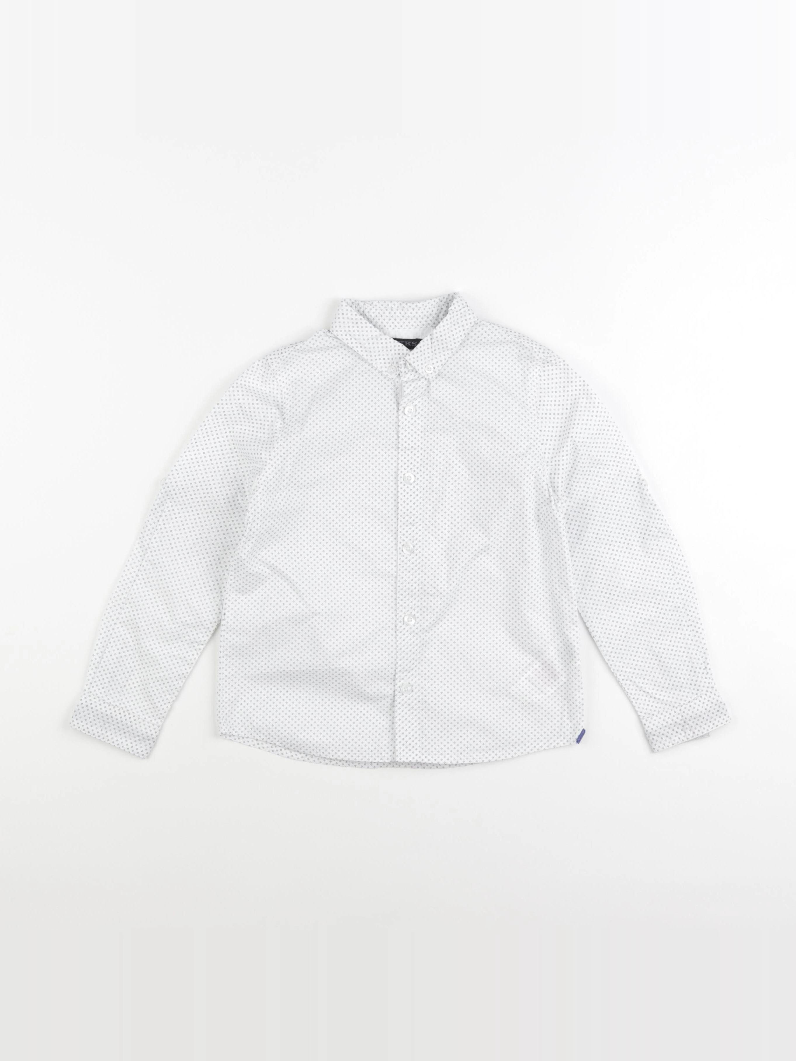 IKKS - chemise blanc, bleu - 4 ans