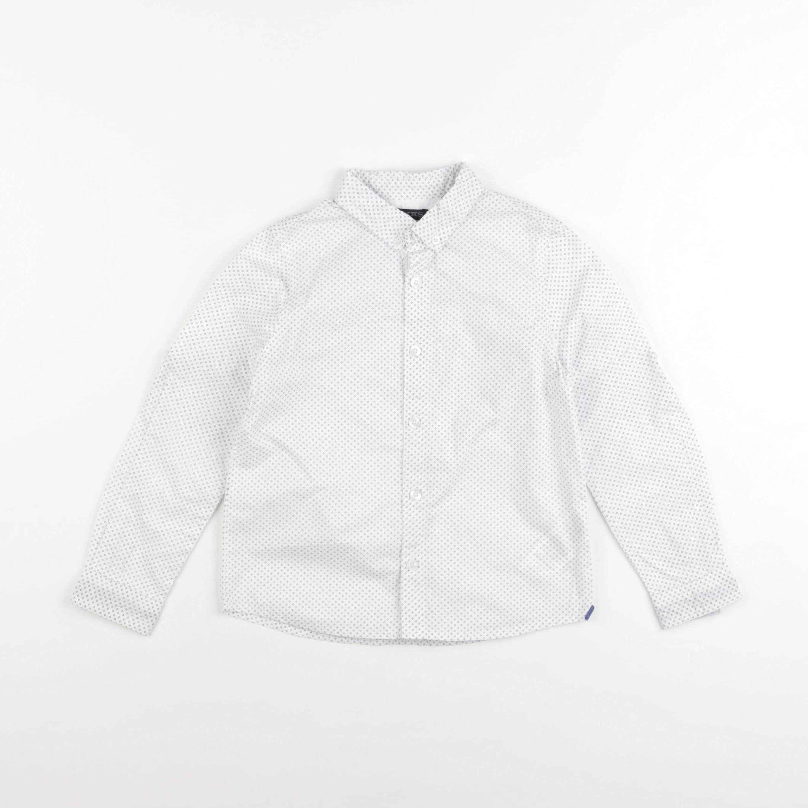 IKKS - chemise blanc, bleu - 4 ans